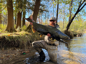 Fly Fishing For Michigan Salmon