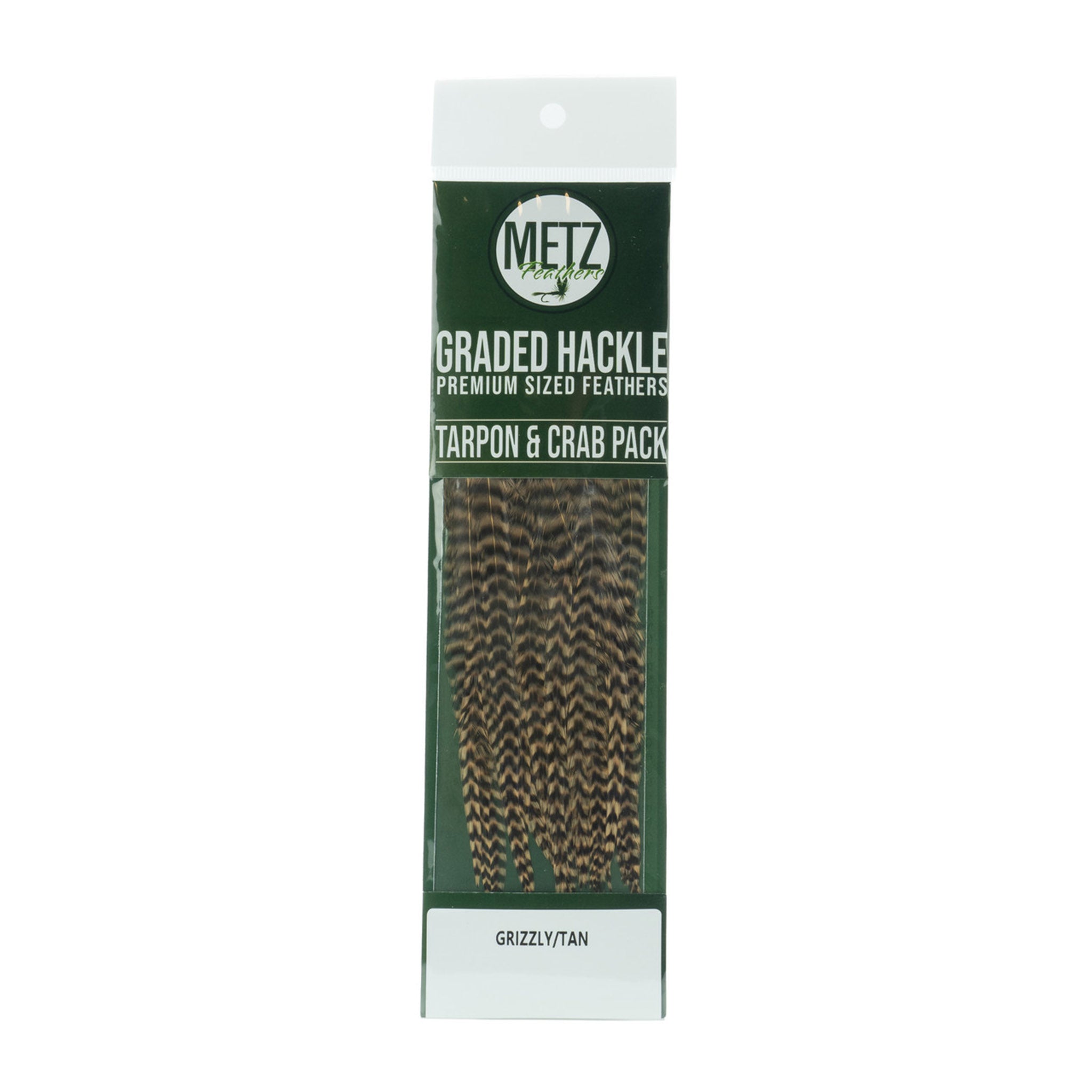 Metz Tarpon & Crab Pack Graded Hackle Feathers