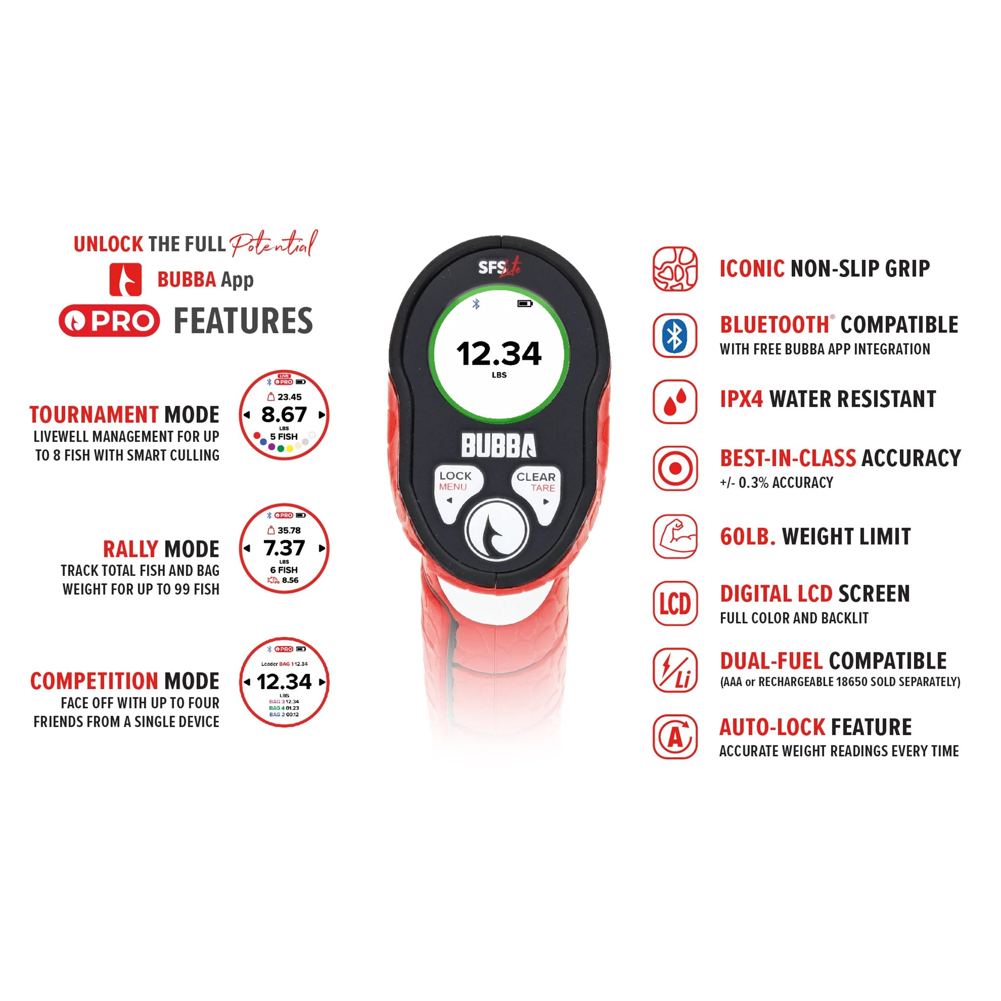 Bubba Smart Fish Scale Lite