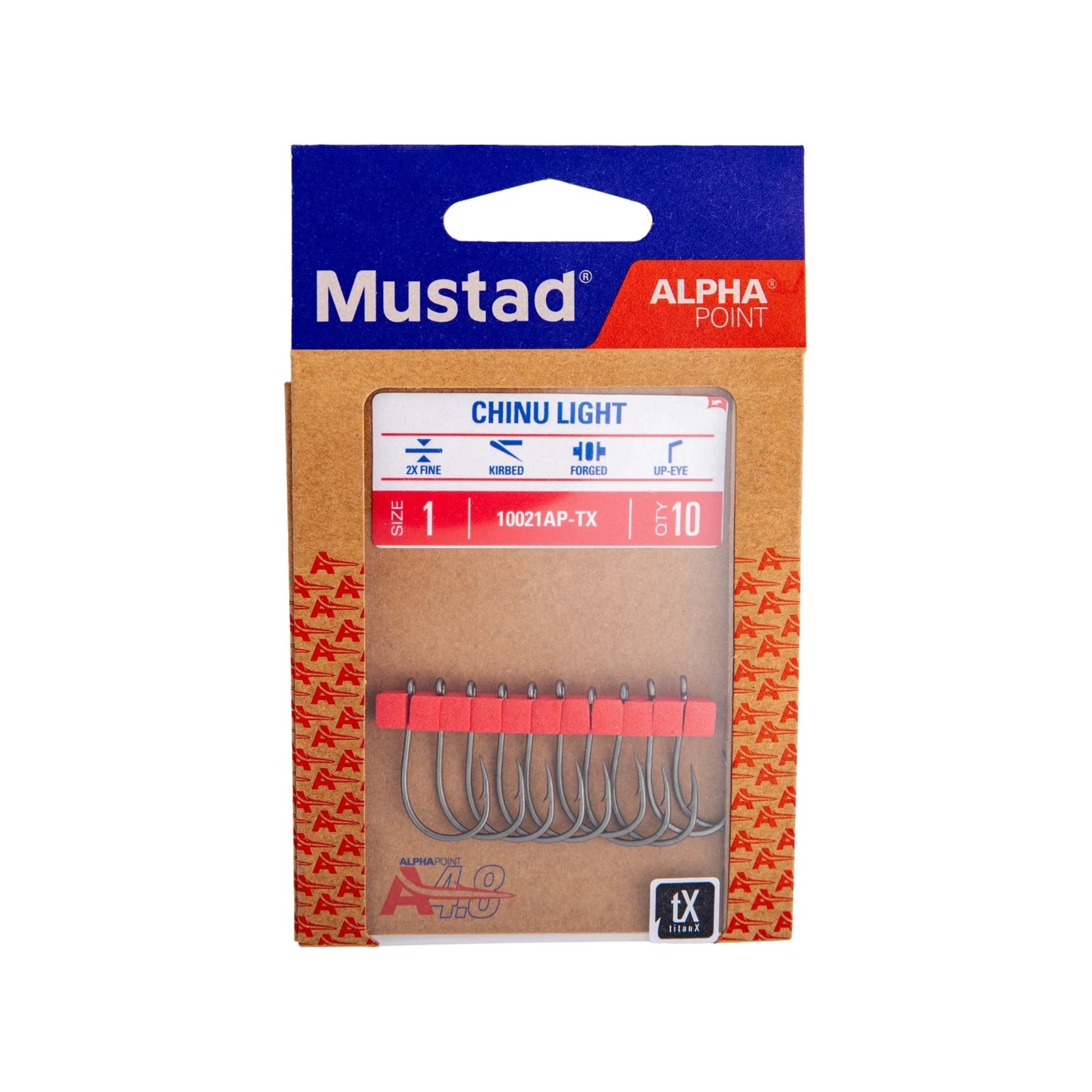Mustad Chinu Light Hooks