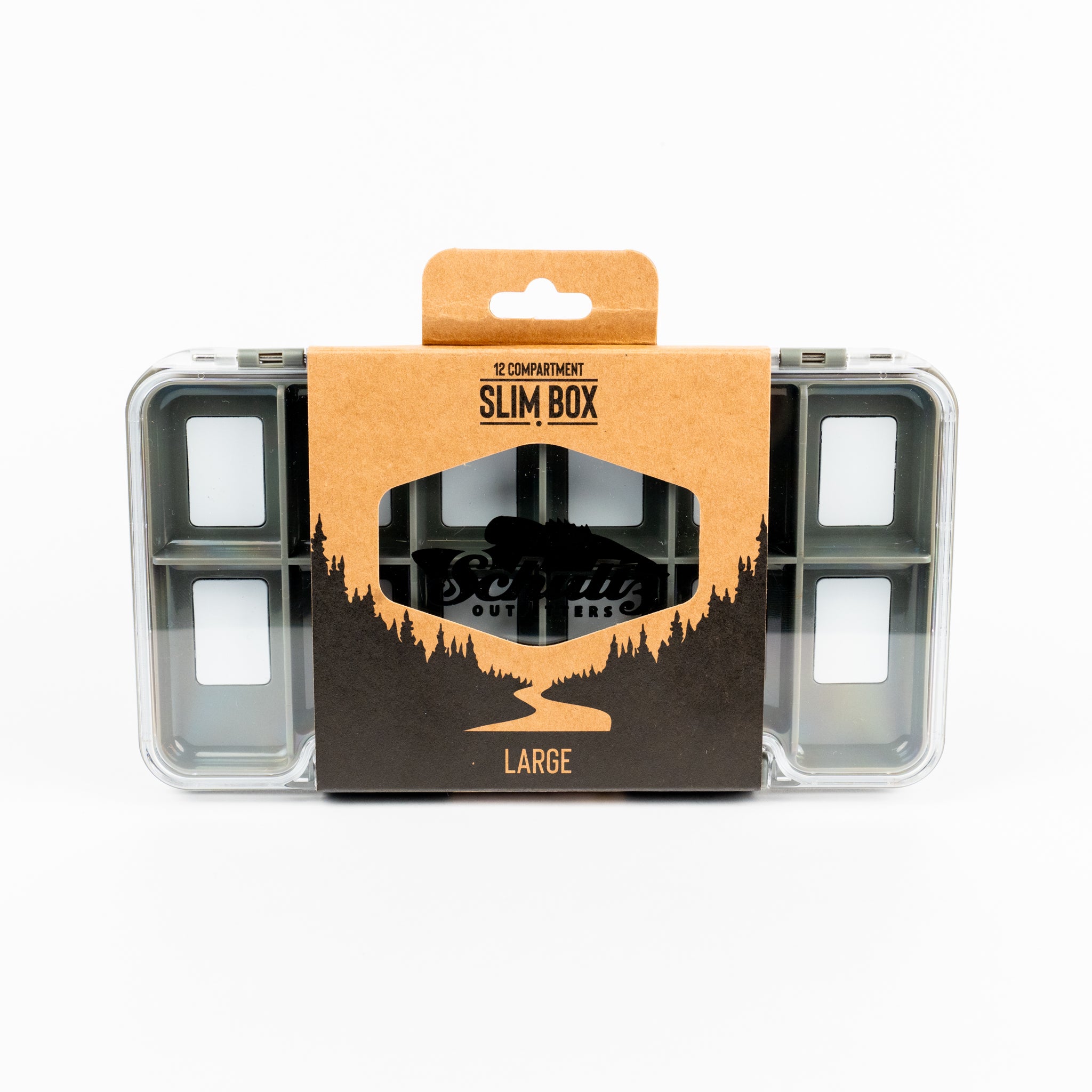 Schultz Outfitters Waterproof Clear Thin Compartment Box