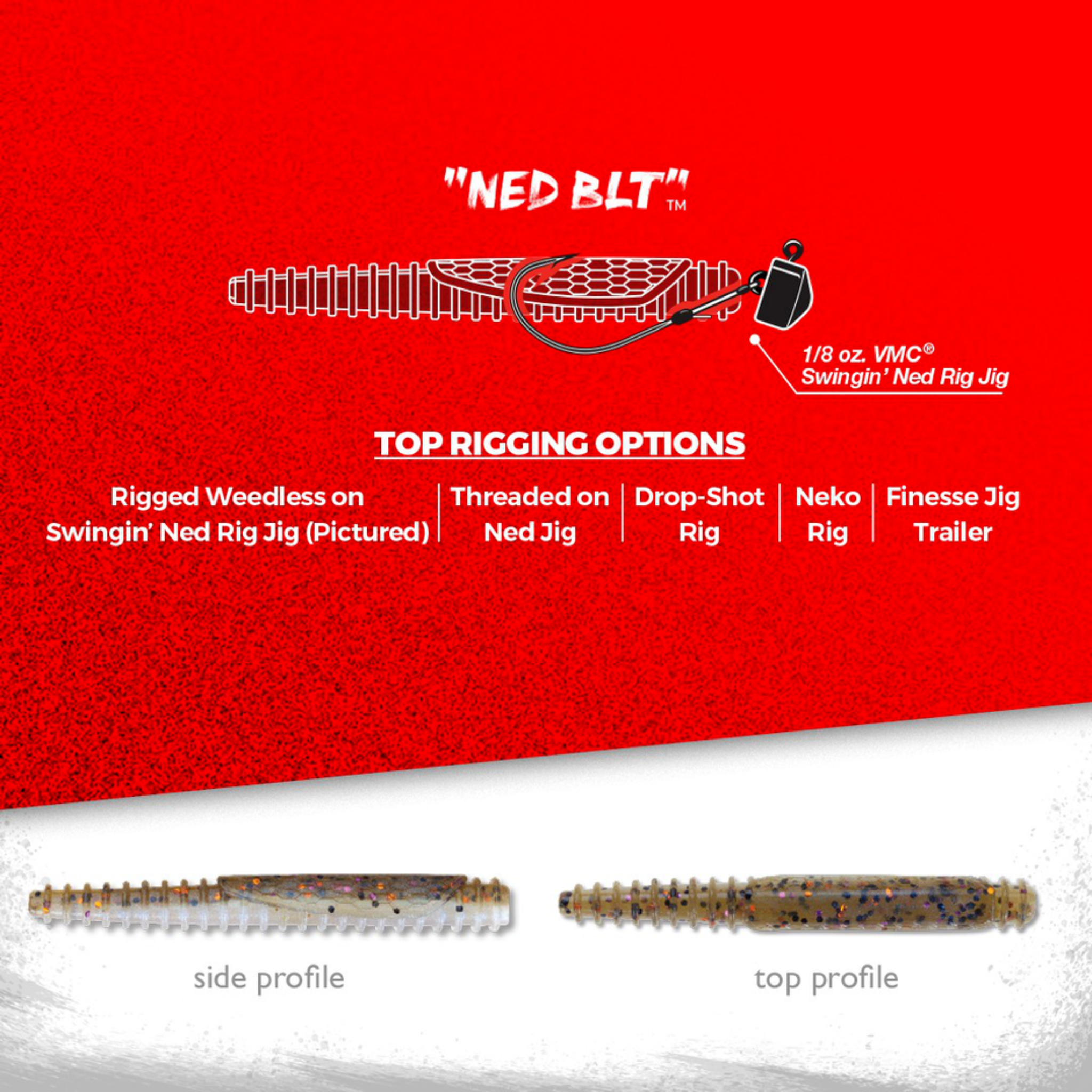 Rapala Crush City Ned BLT Soft Bait