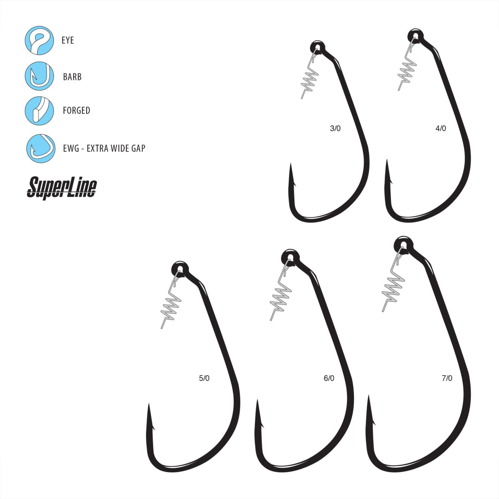 Gamakatsu Superline Spring-Lock Hook