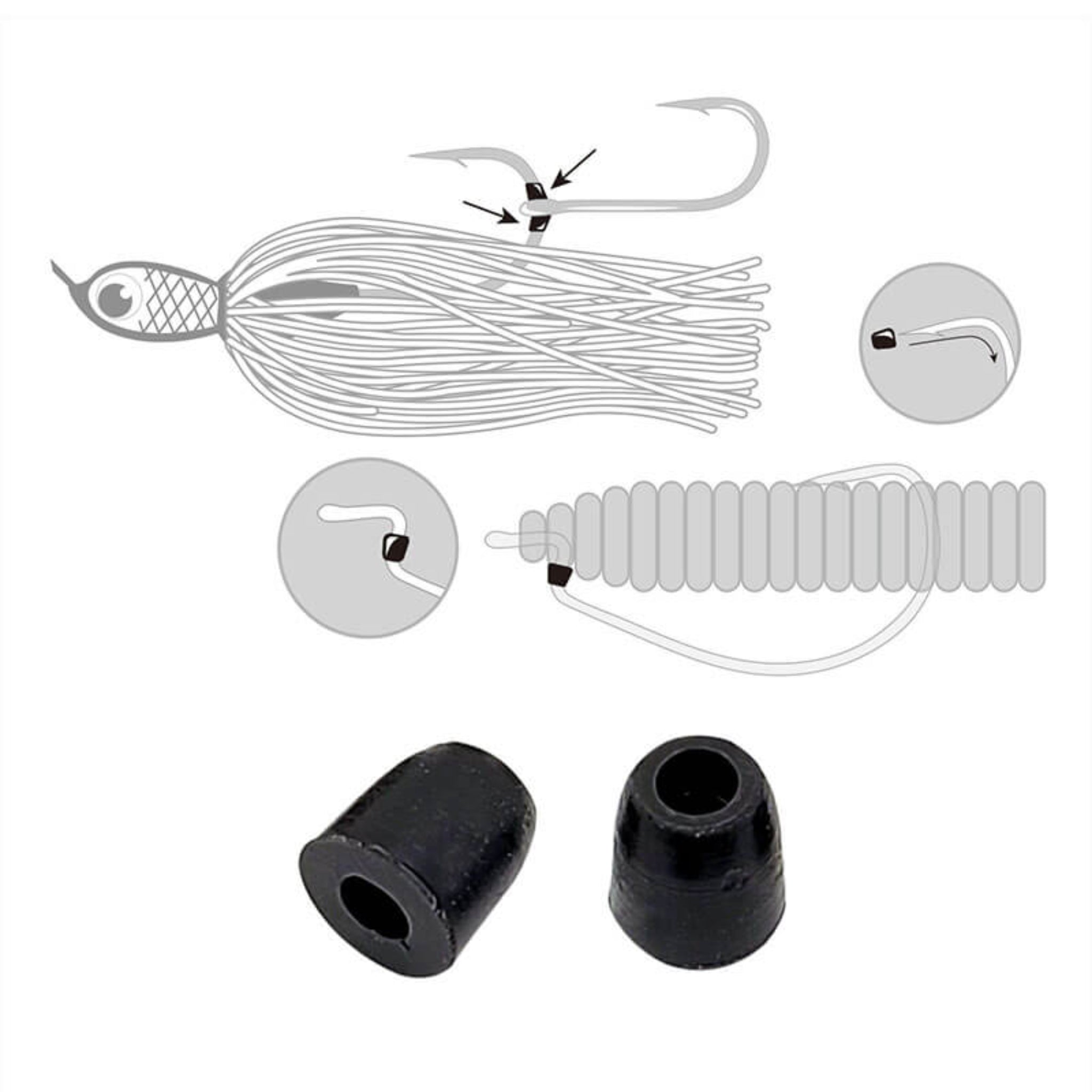 Gamakatsu Silicone Stopper