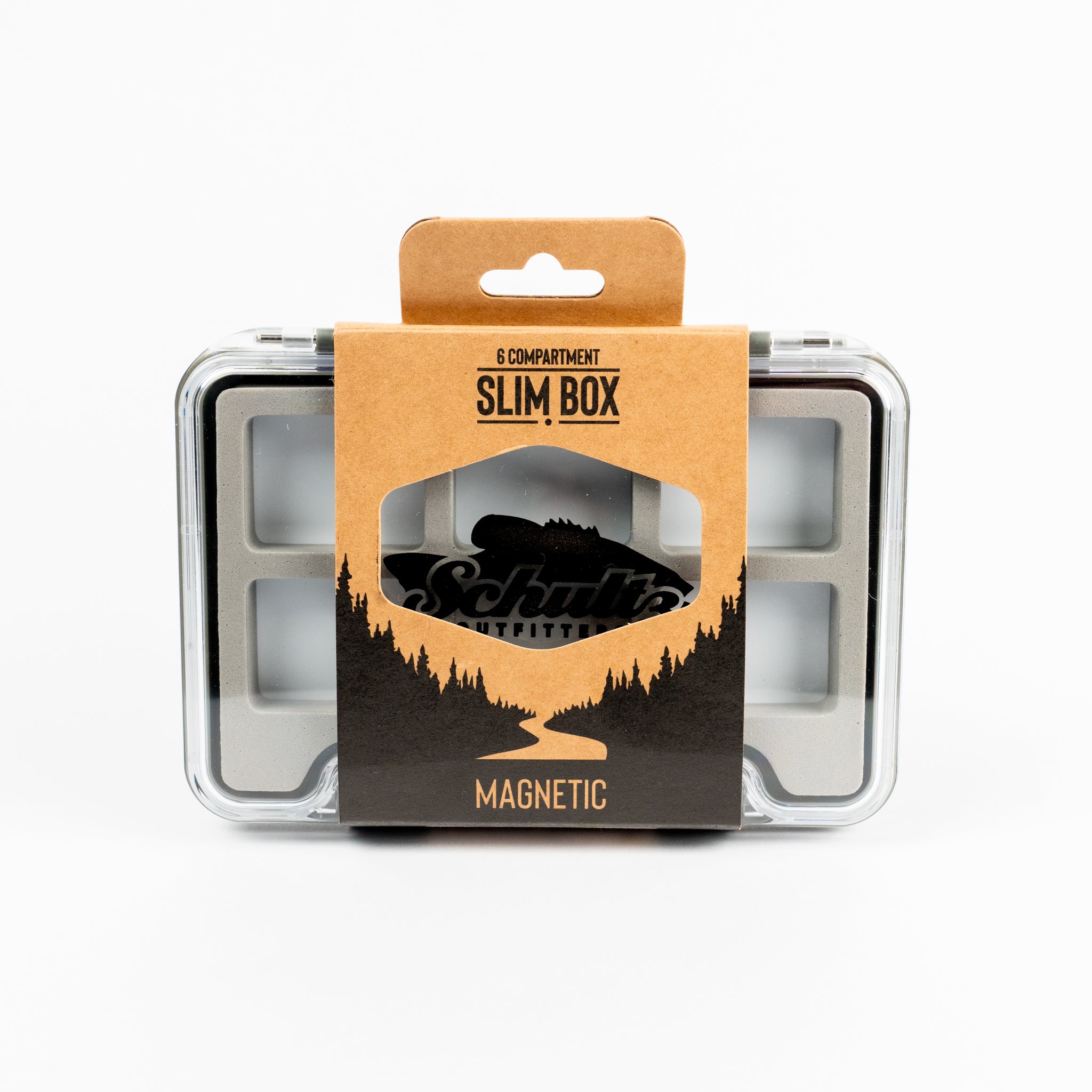 Schultz Outfitters Waterproof Clear Thin Compartment Box