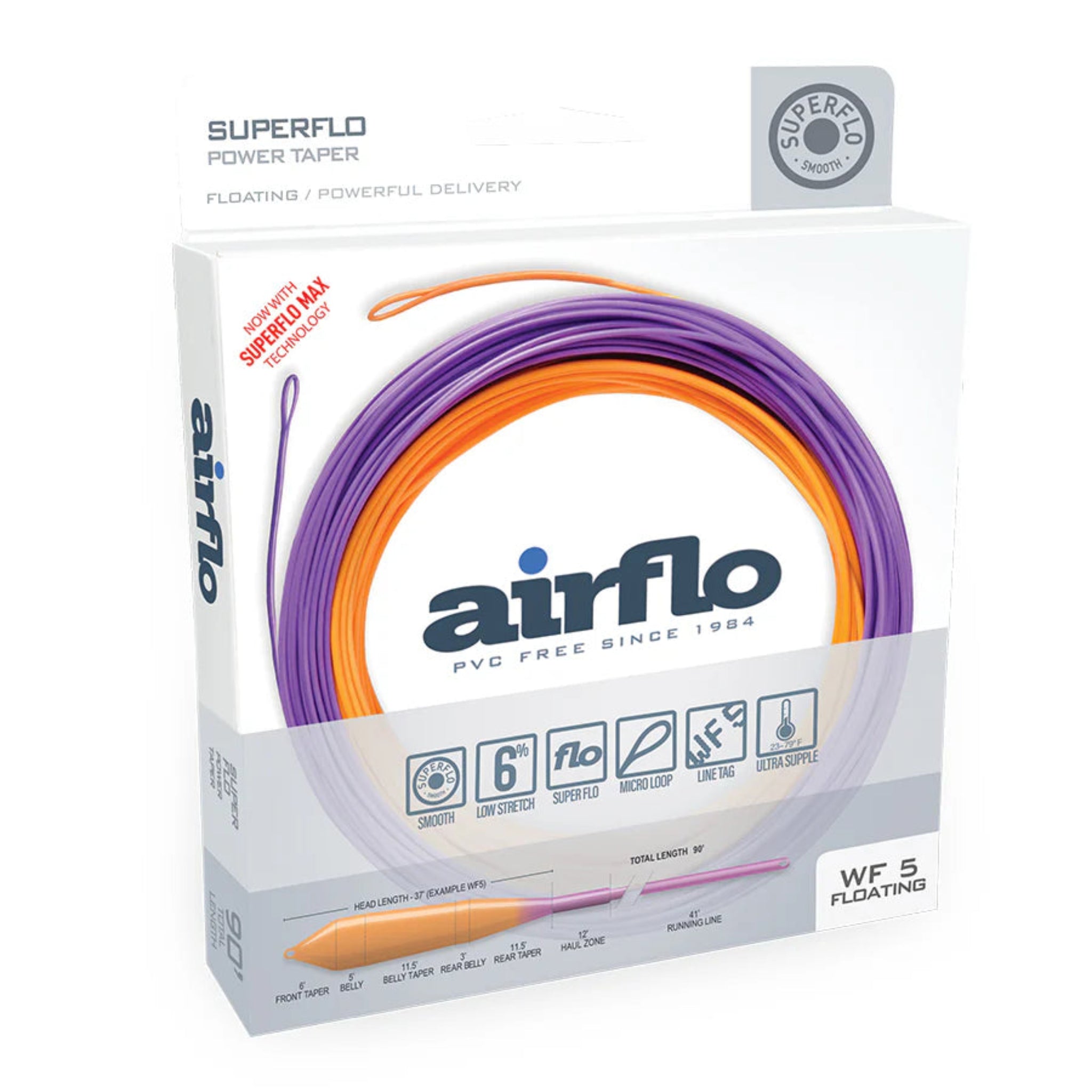 Airflo Superflo Power Taper Fly Line