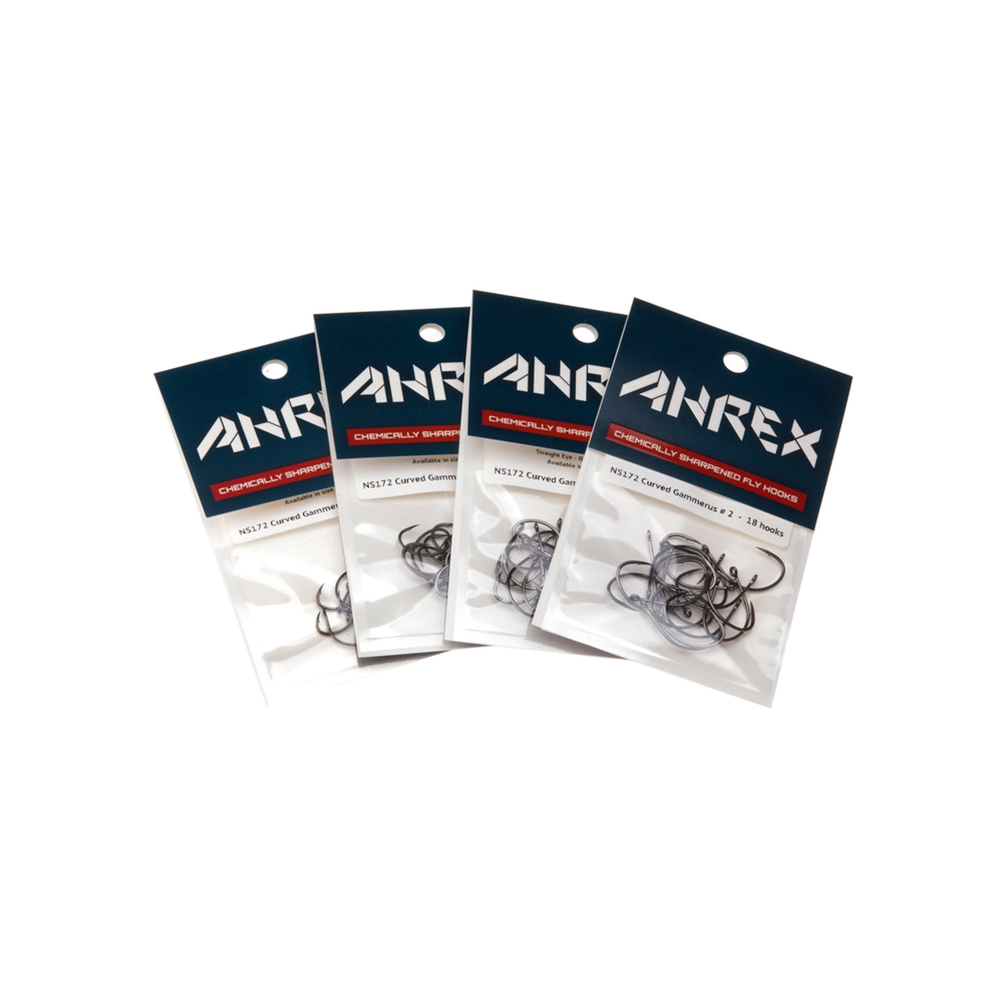 Ahrex NS172 Curved Gammarus Hooks