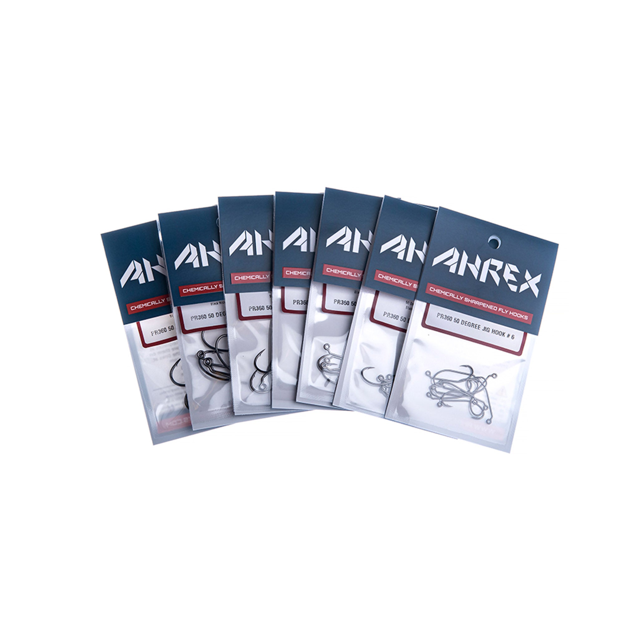Ahrex PR360 50 Degree Jig Hooks