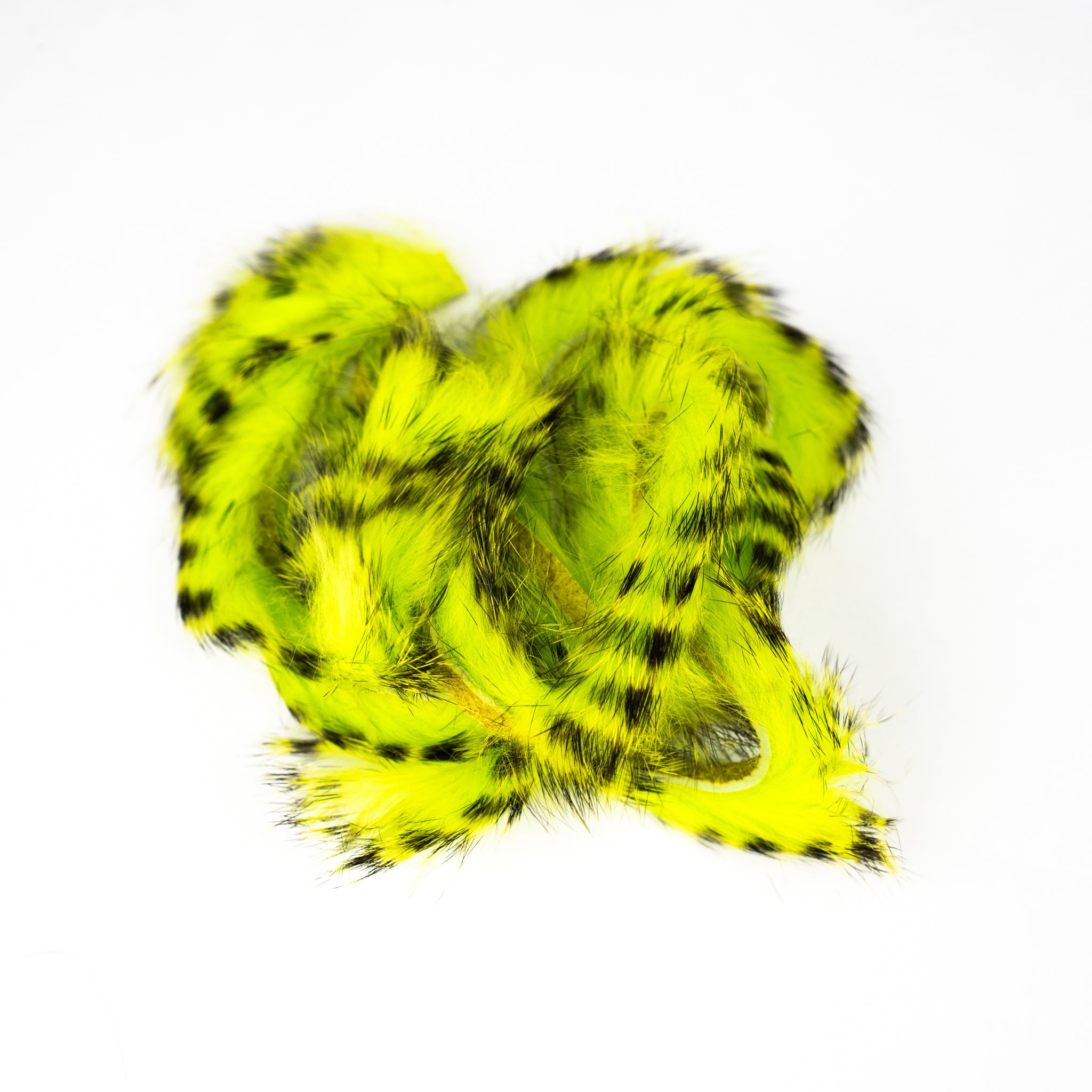 Hareline Black Barred Rabbit Strips