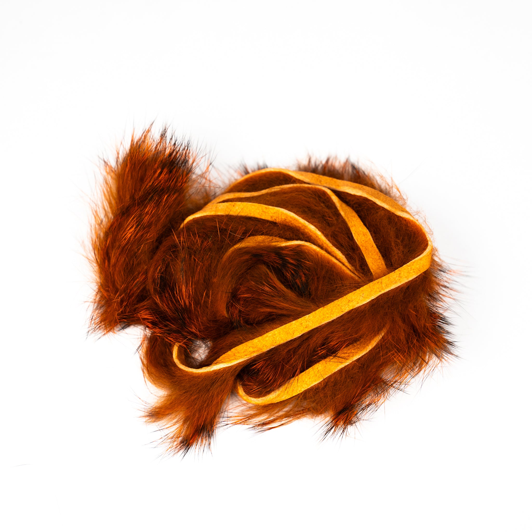 Hareline Black Barred Rabbit Strips