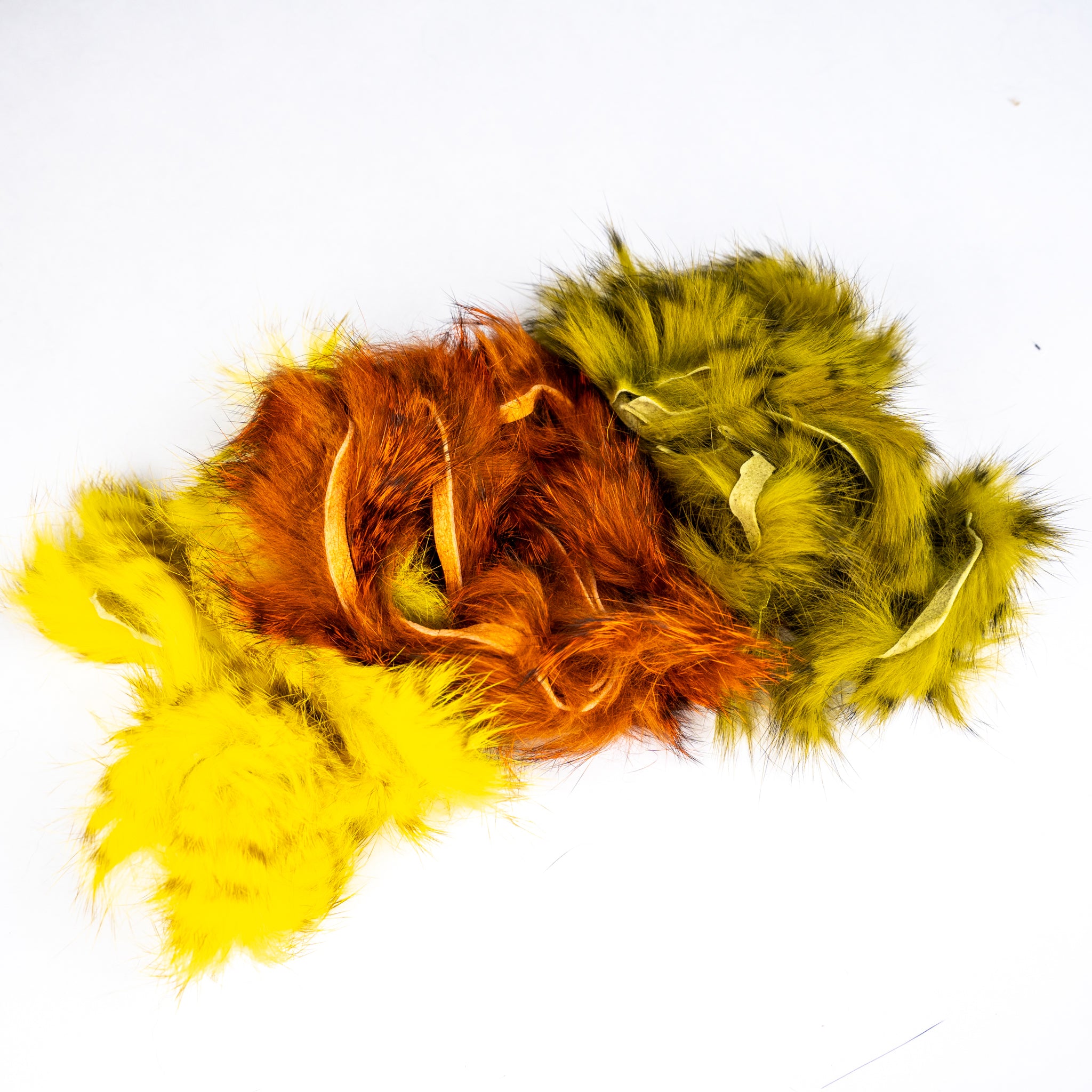 Hareline Black Barred Rabbit Strips