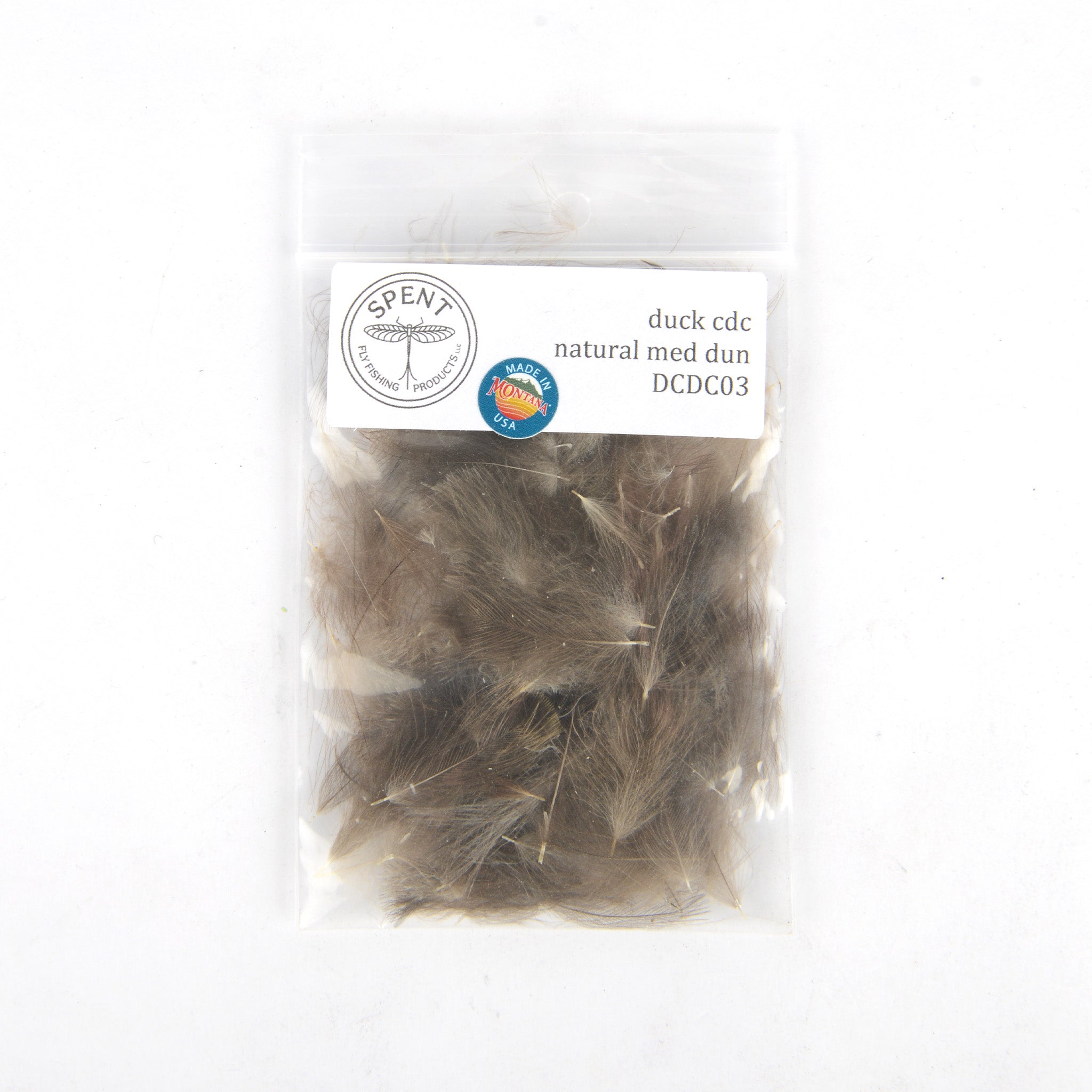 Spent Fly Fishing Duck CDC Feathers