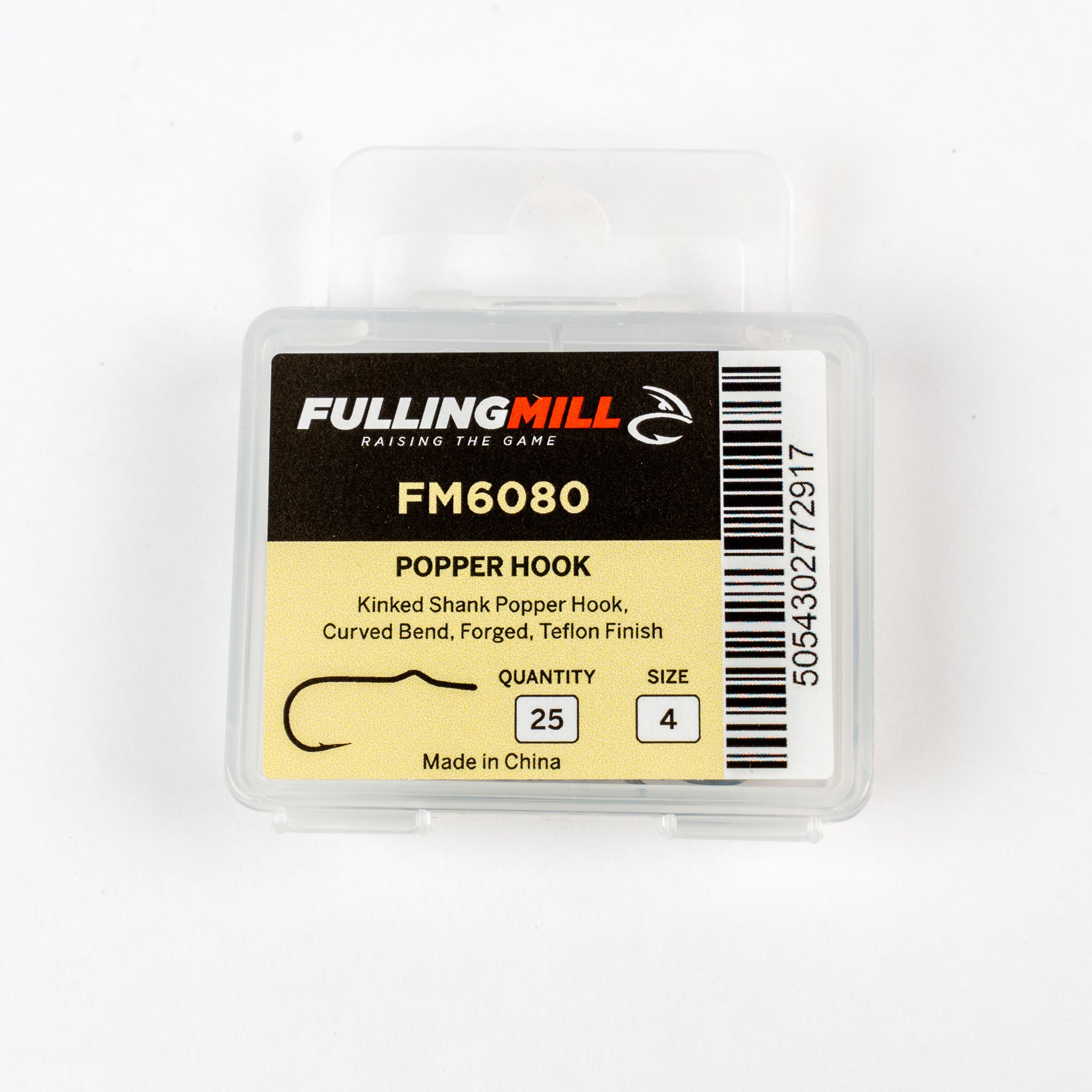 Fulling Mill Popper Hooks