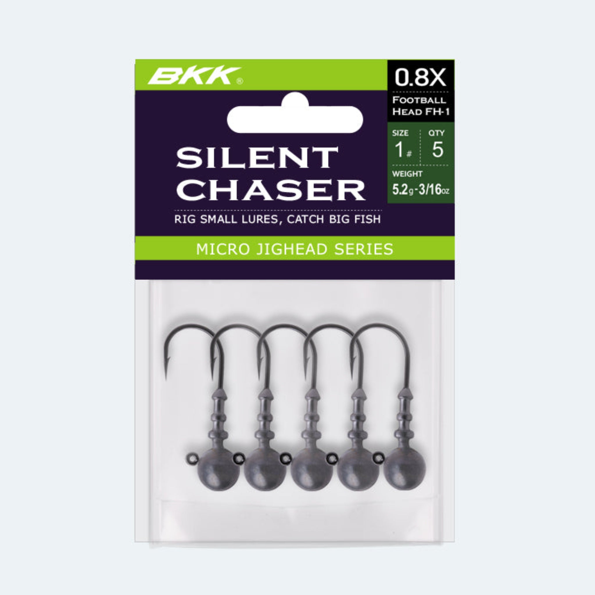 BKK Silent Chaser Football Jighead