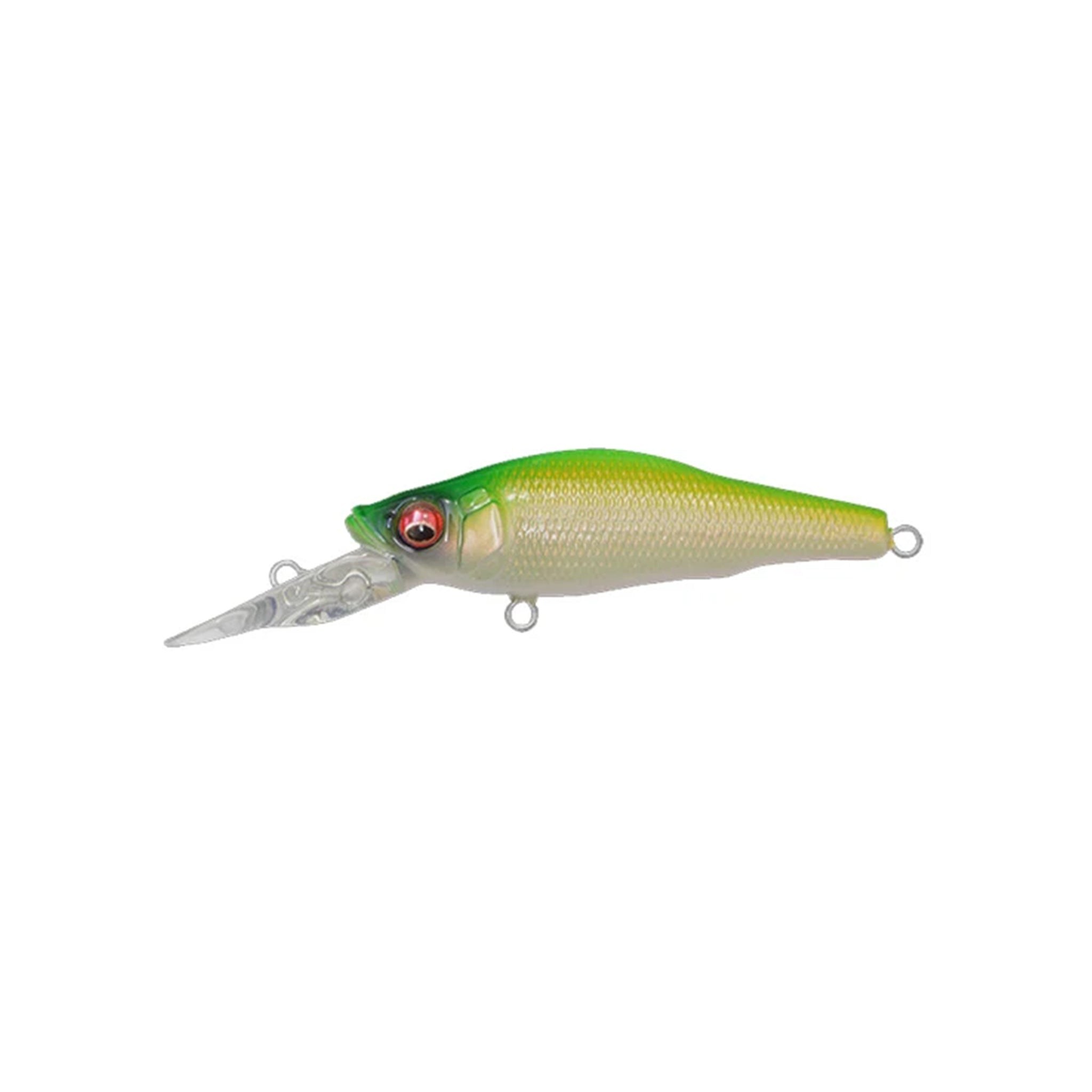 Megabass Great Hunting GH48 Dive (SF) - Ghost Pearl Lime