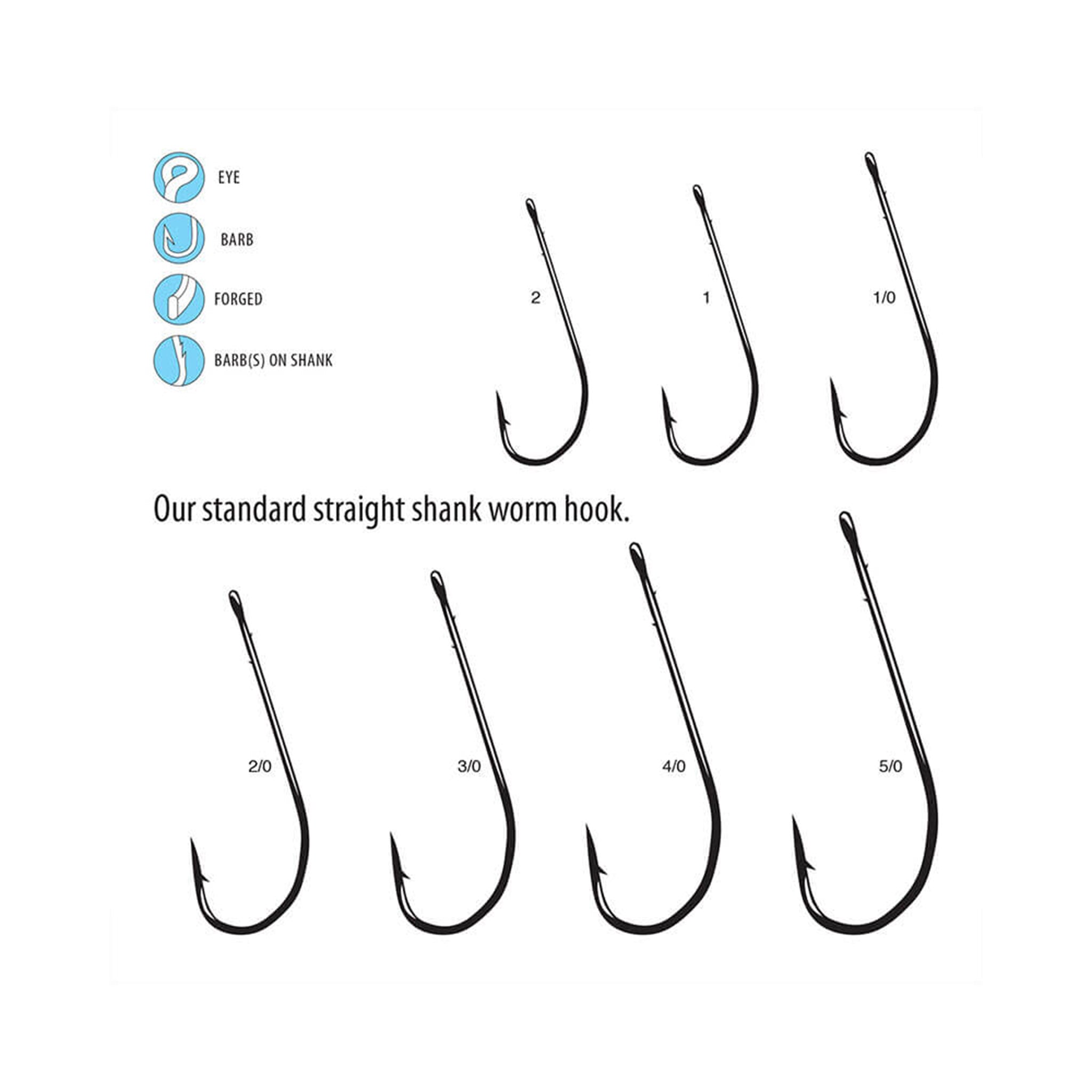 Gamakatsu Worm Hook