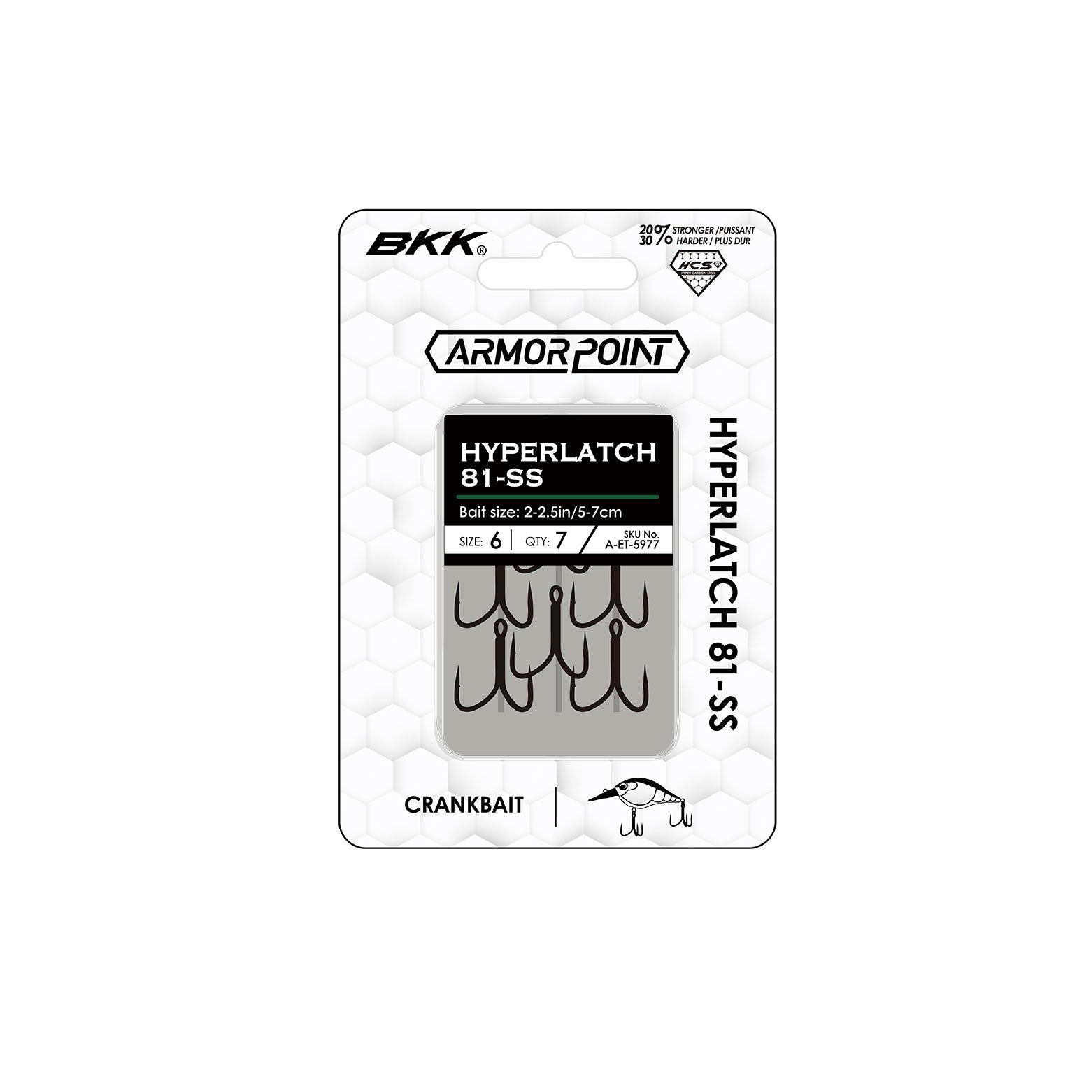 BKK Hyperlatch 81-SS Treble Hook