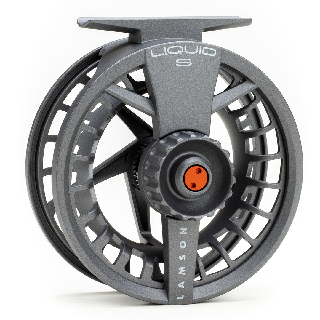 Lamson Liquid S-Series Fly Reel -9+ Smoke
