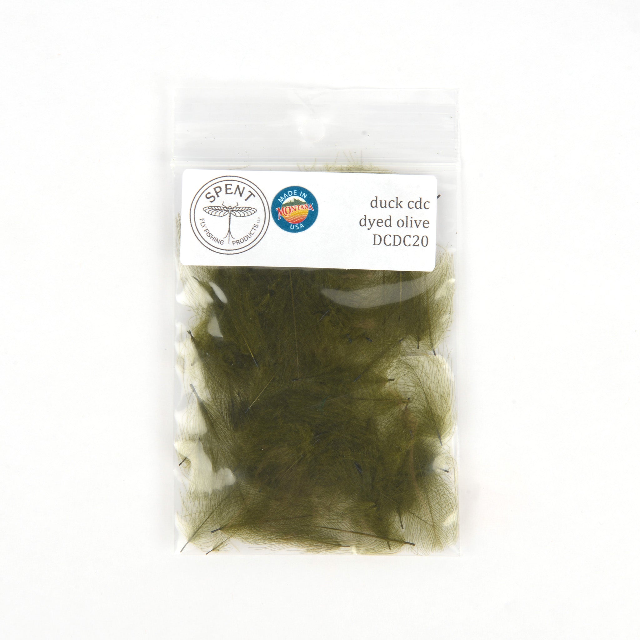Spent Fly Fishing Duck CDC Feathers