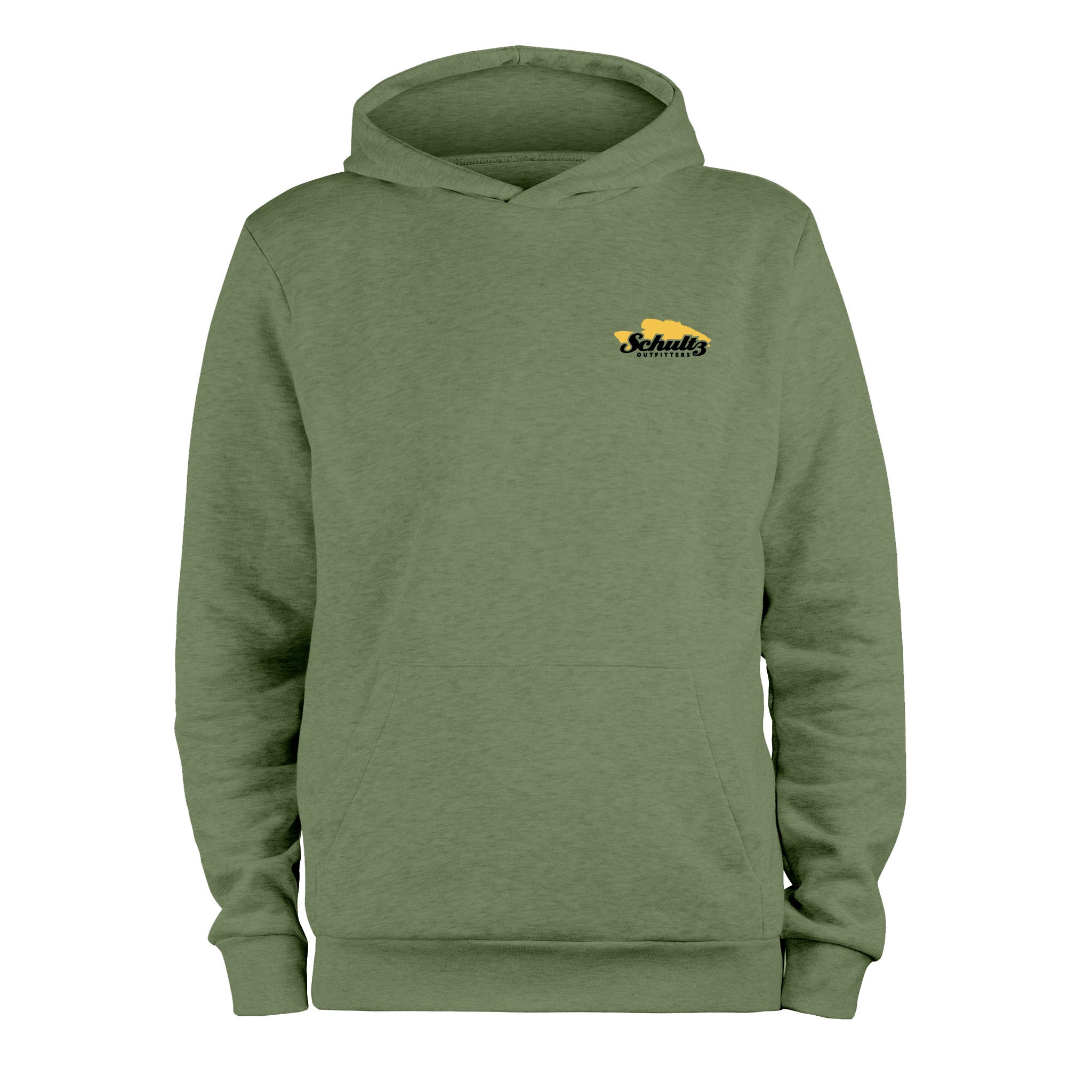 Schultz Outfitters Logo Hoody - Army Green