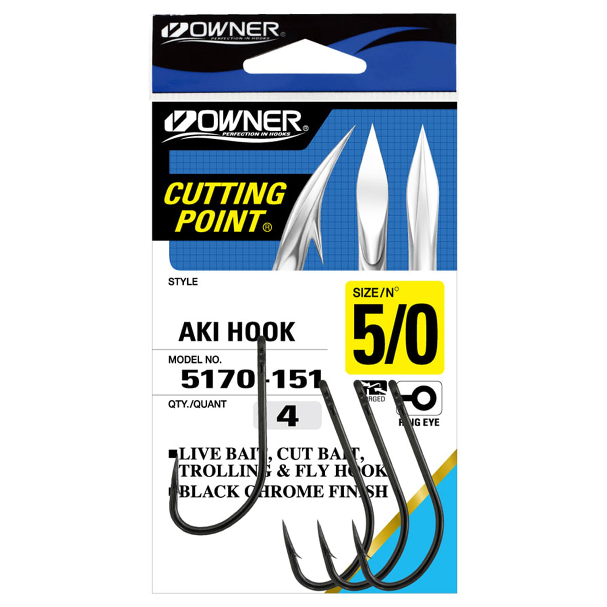Owner 5170 AKI Hooks
