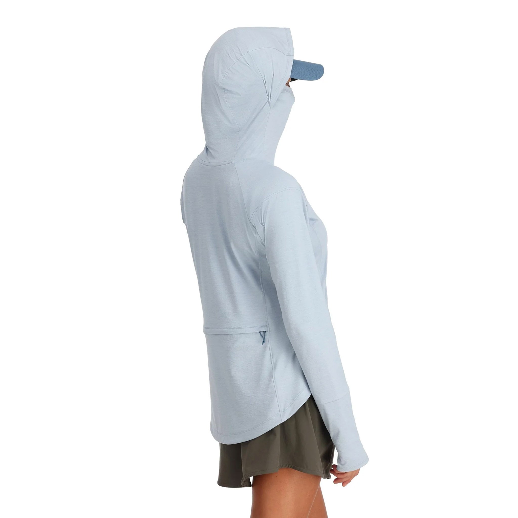 Simms Women's Schultz Outfitters Logo Solarflex Cooling Hoodie