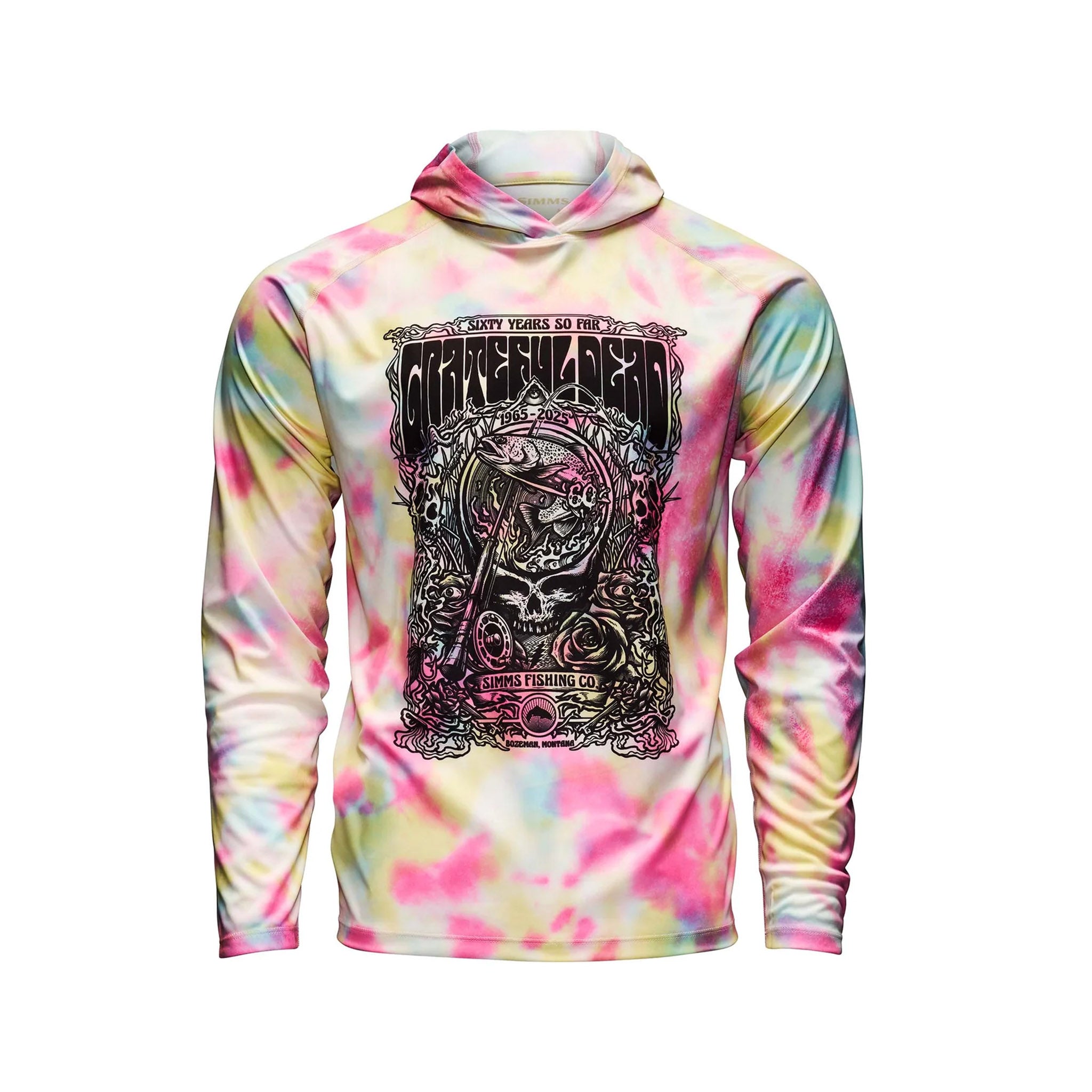 Simms Grateful Dead Fountain Print SolarTech Hoodie
