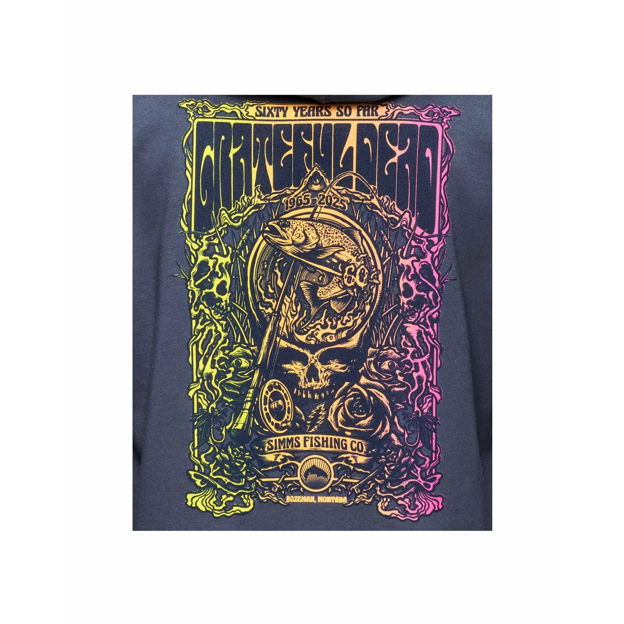 Simms Grateful Dead Fountain Print Hoody