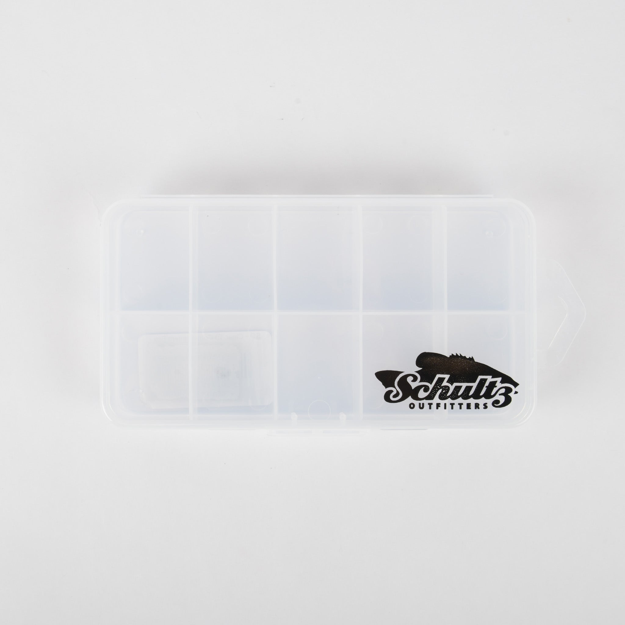 Schultz Outfitters Clear Compartment Fly Box