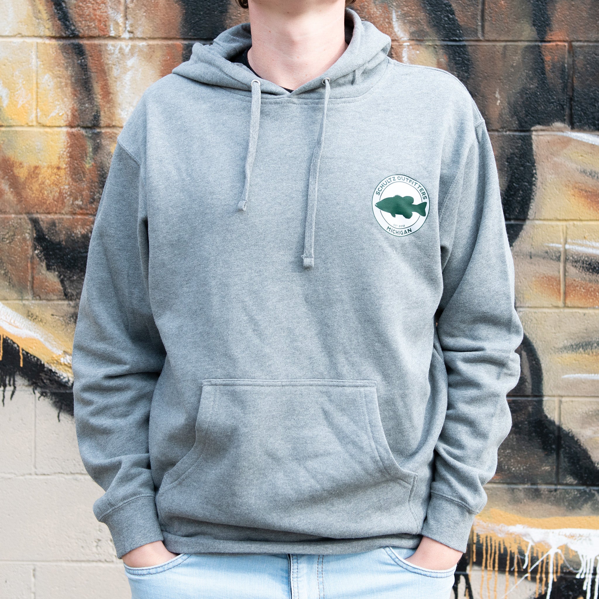 Schultz Outfitters "Camp Counselor" Gray Hoodie