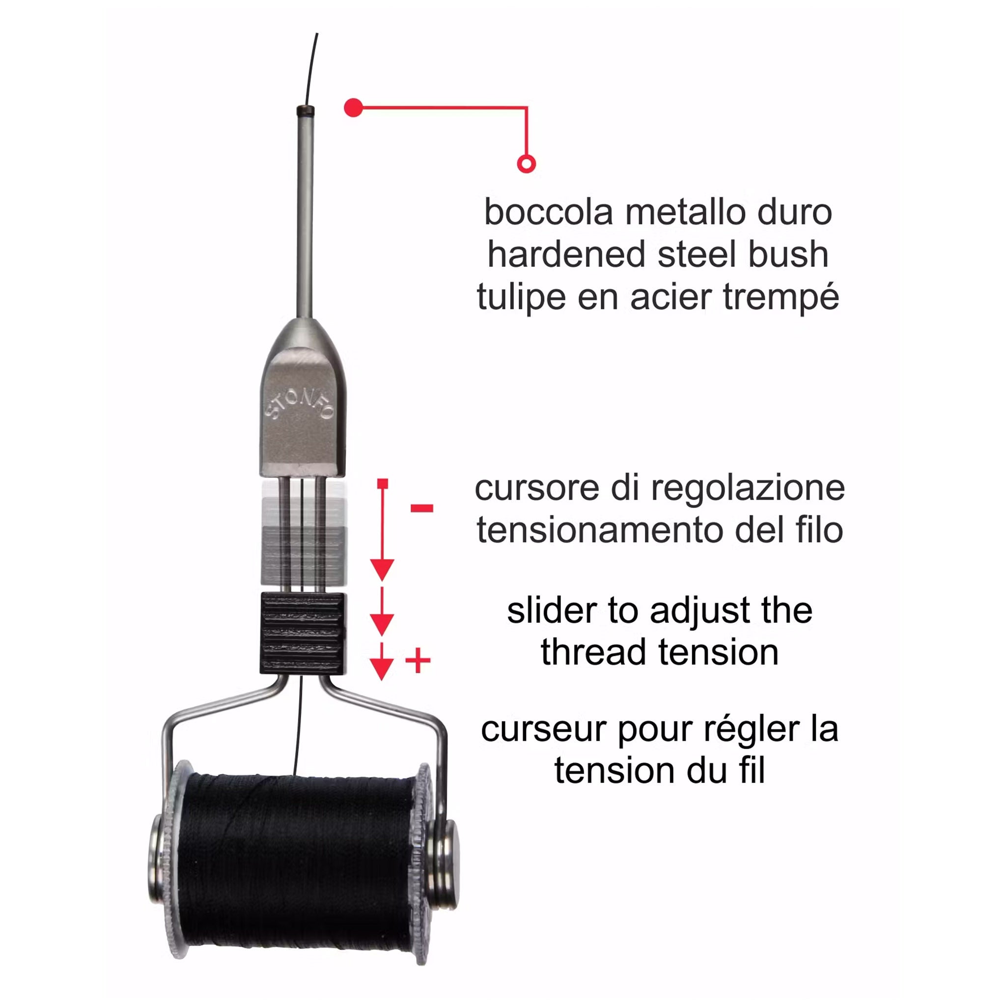 Stonfo Bobtec Adjustable Tension Bobbin