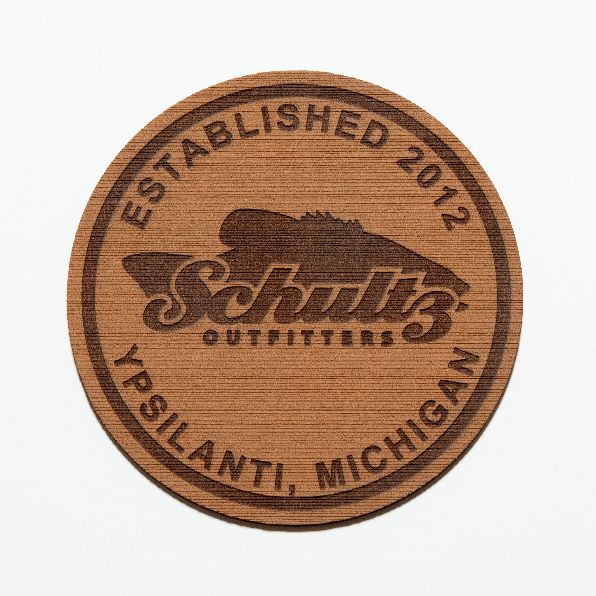 Schultz Outfitters Circle Logo Foam Patch