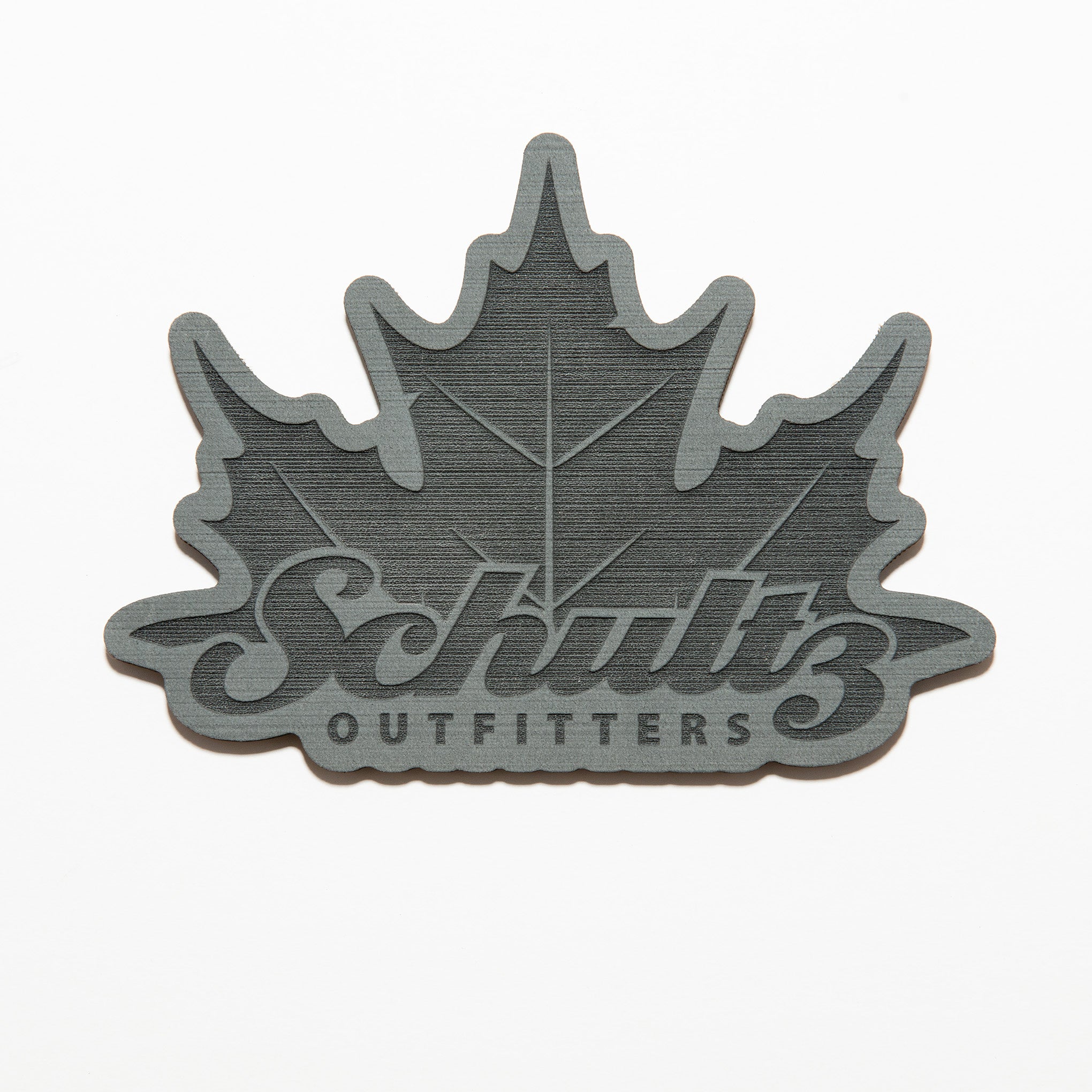Schultz Outfitters Leaf Logo Foam Patch