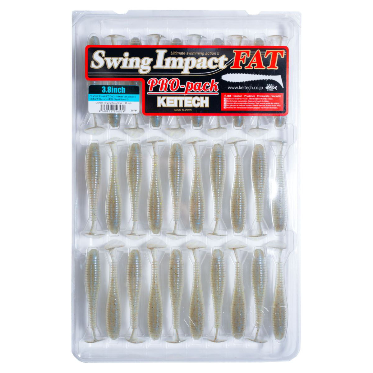 Keitech Fat Swing Impact Pro Pack