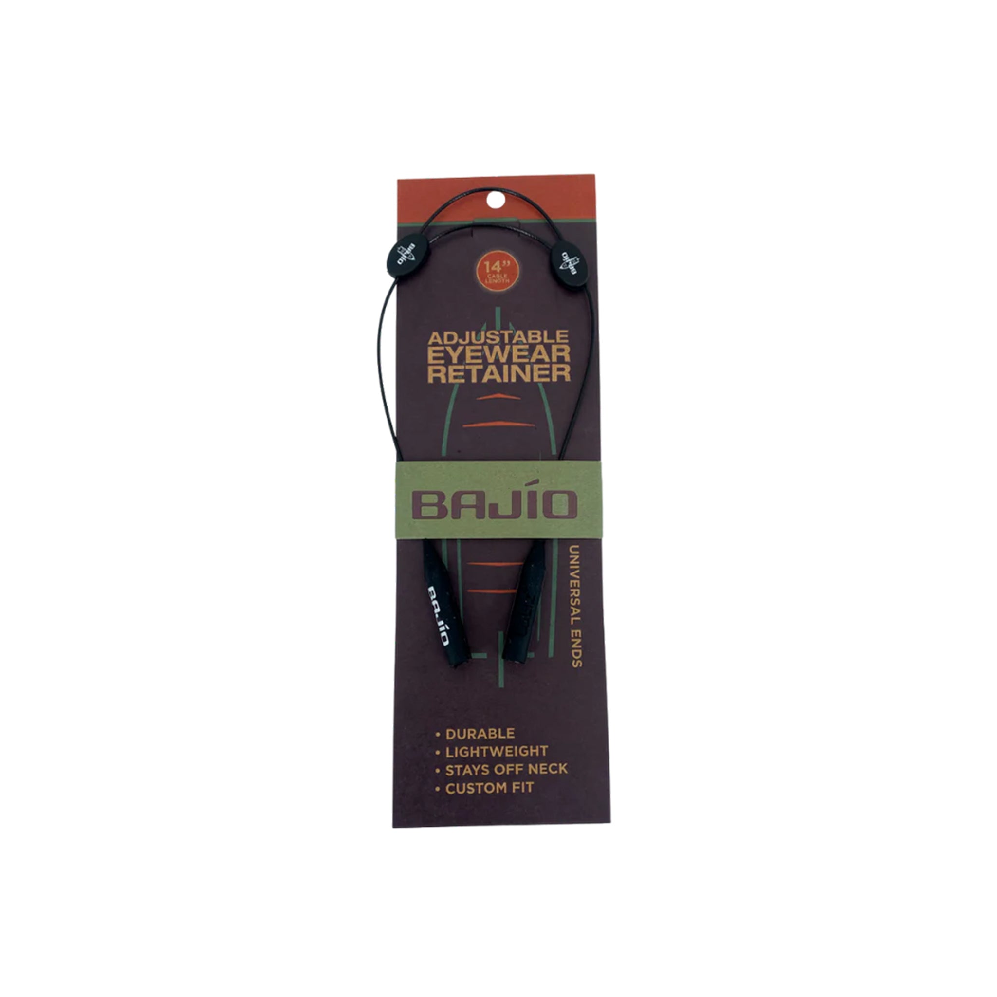 Bajio Adjustable Zip Sunglass Keeper