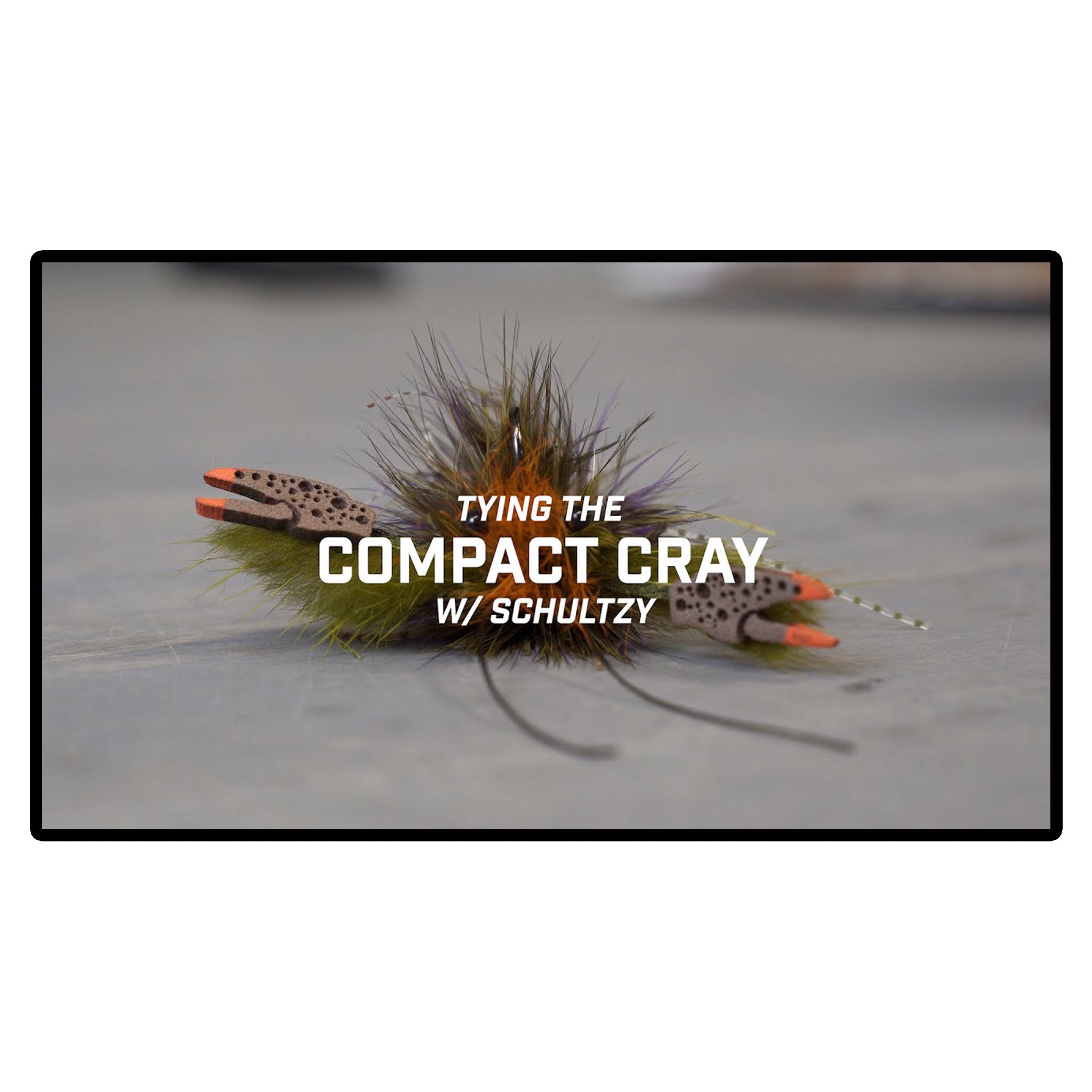 Compact Cray Fly Tying Kit