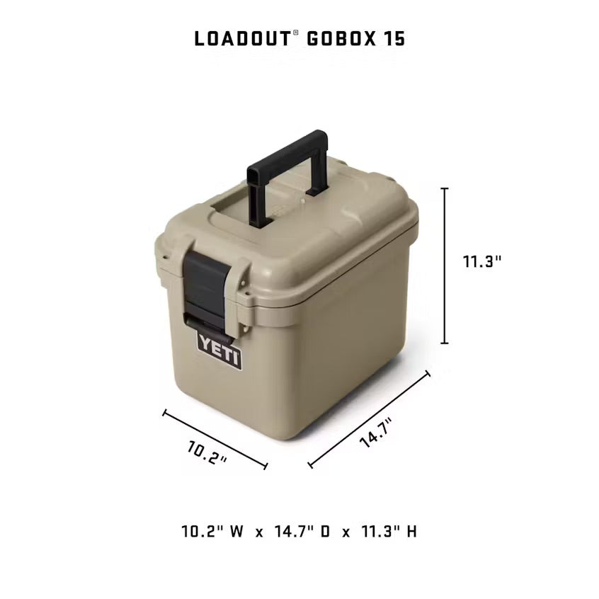YETI LoadOut GoBox 15 Gear Case