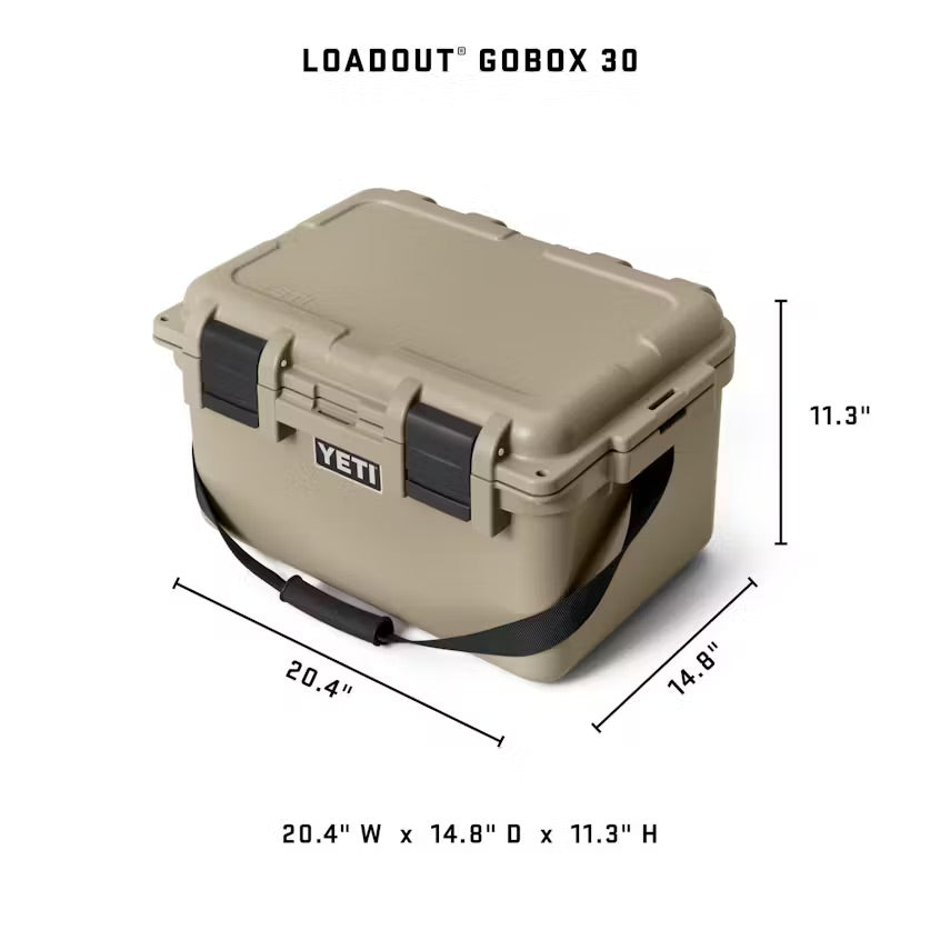 YETI LoadOut GoBox 30 Gear Case