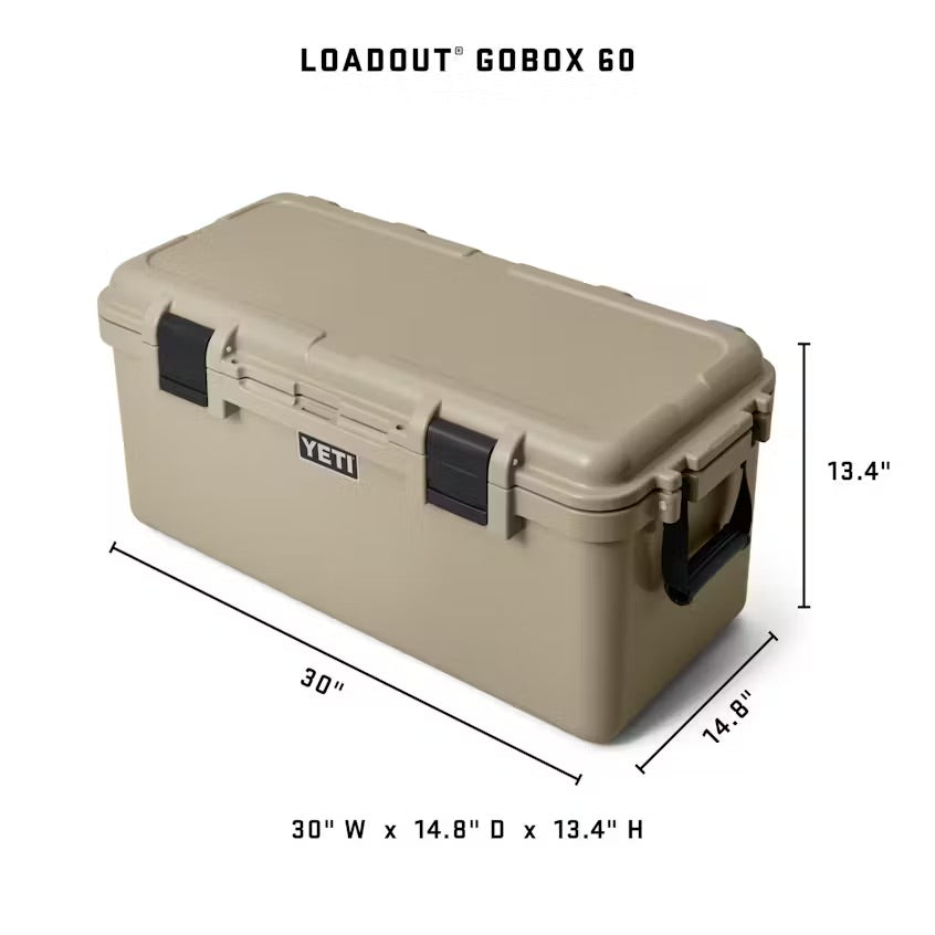 YETI LoadOut GoBox 60 Gear Case