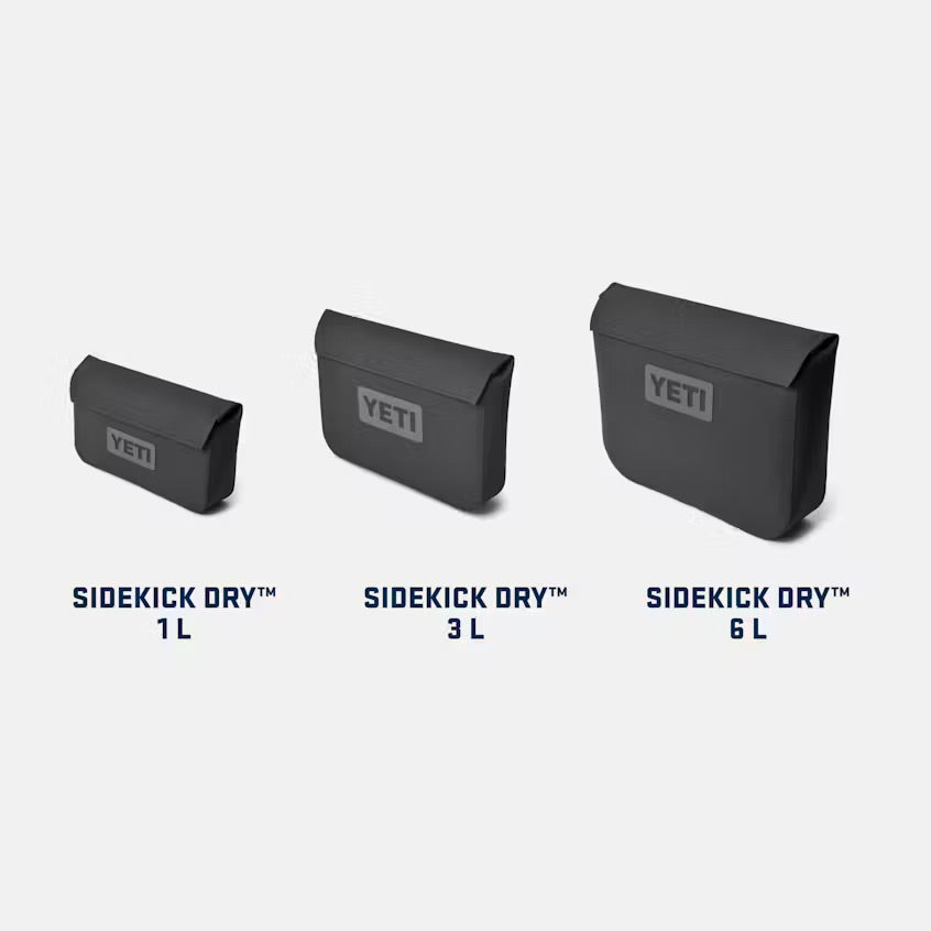 新品】希少 YETI SIDEKICK DRY 3L 黒 ストラップセット ギア YETI SideKick Dry 3L Waterproof Gear Case — TCO Fly Shop