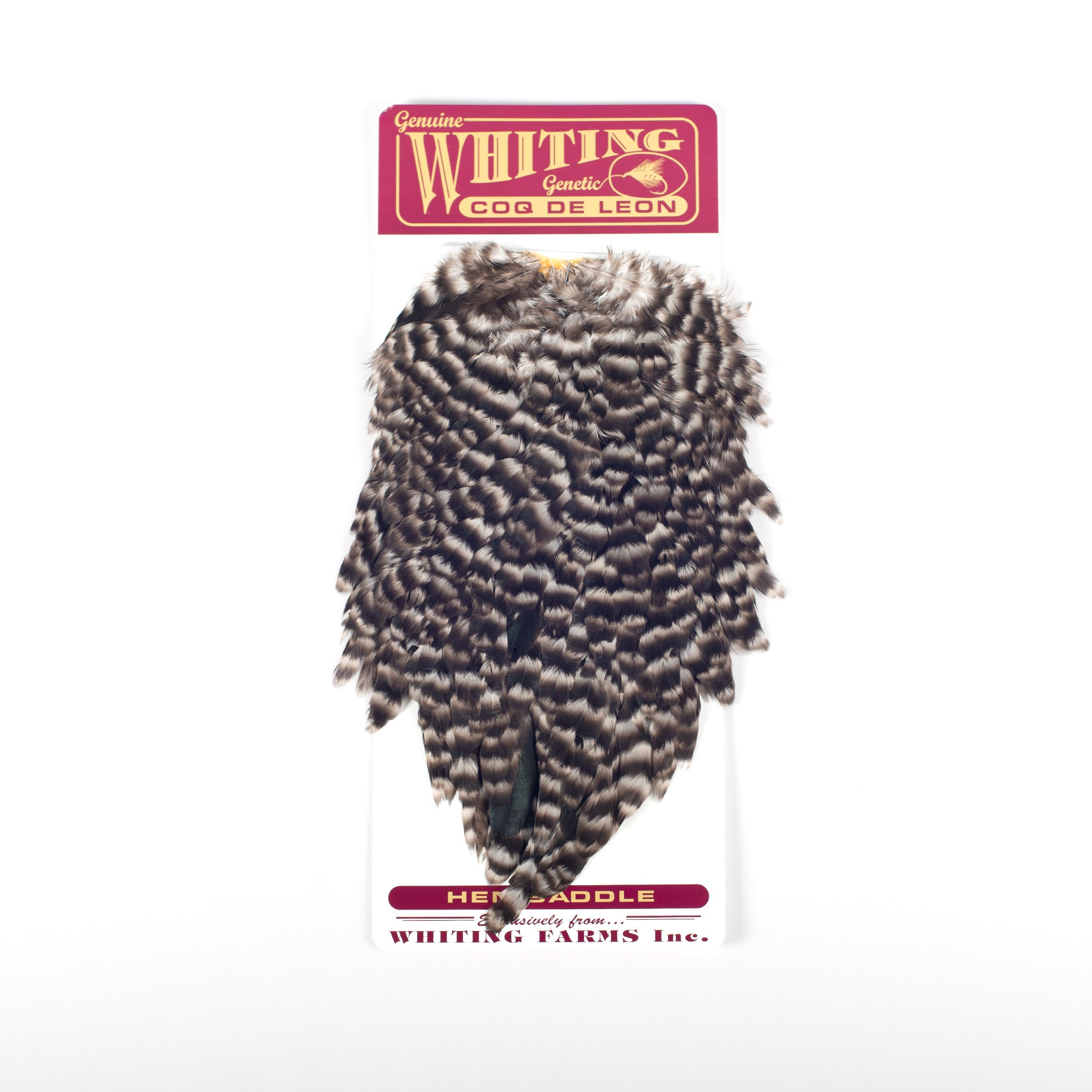 Whiting Coq De Leon Hen Saddle