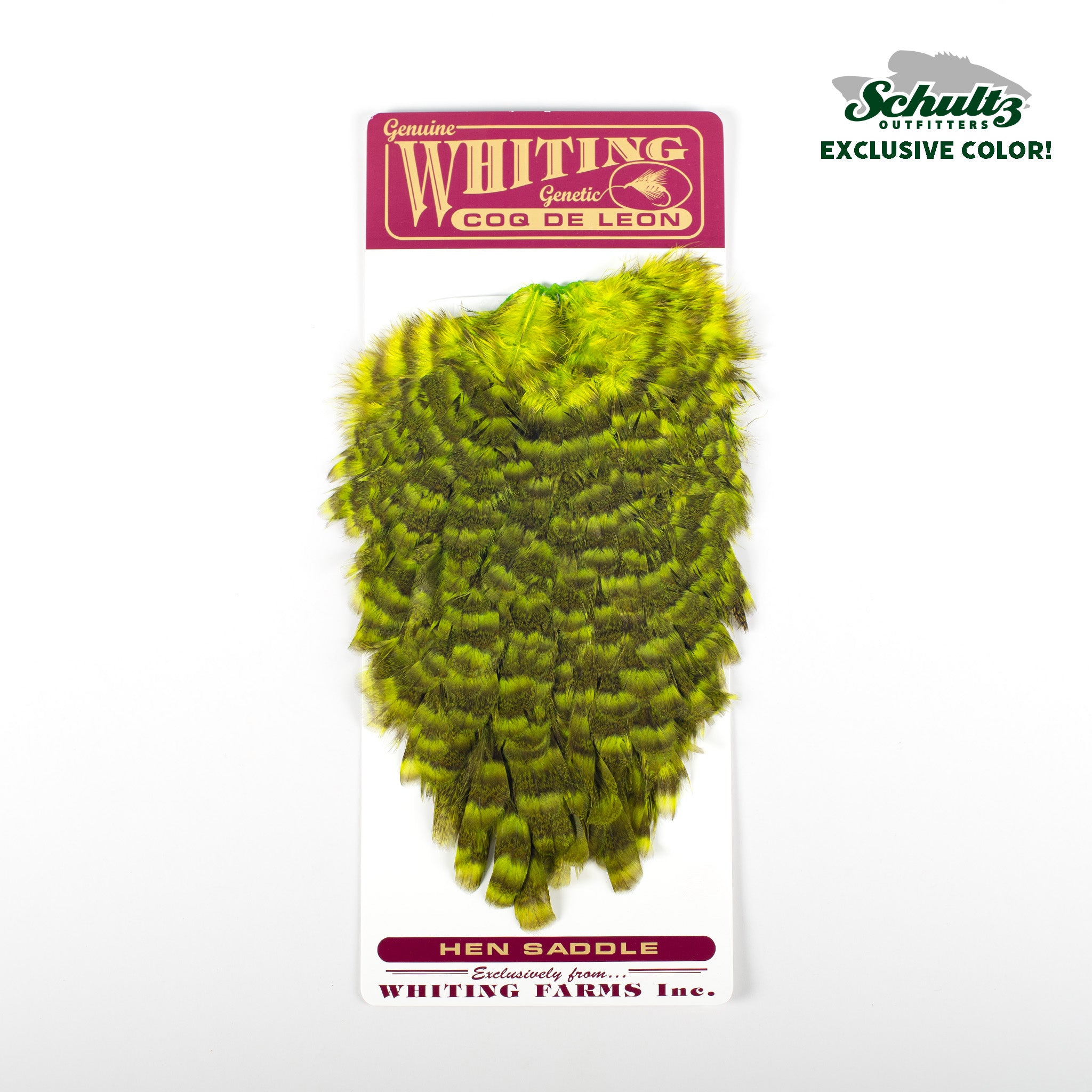 Whiting Coq De Leon Hen Saddle