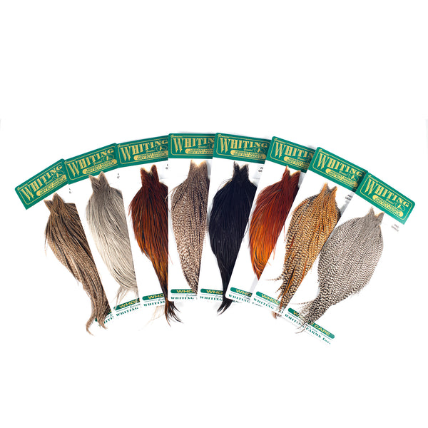 ルアー・フライ Whiting Hebert Miner Dry Fly Hackle Whiting Hebert Miner Dry Fly Cape – Schultz Outfitters
