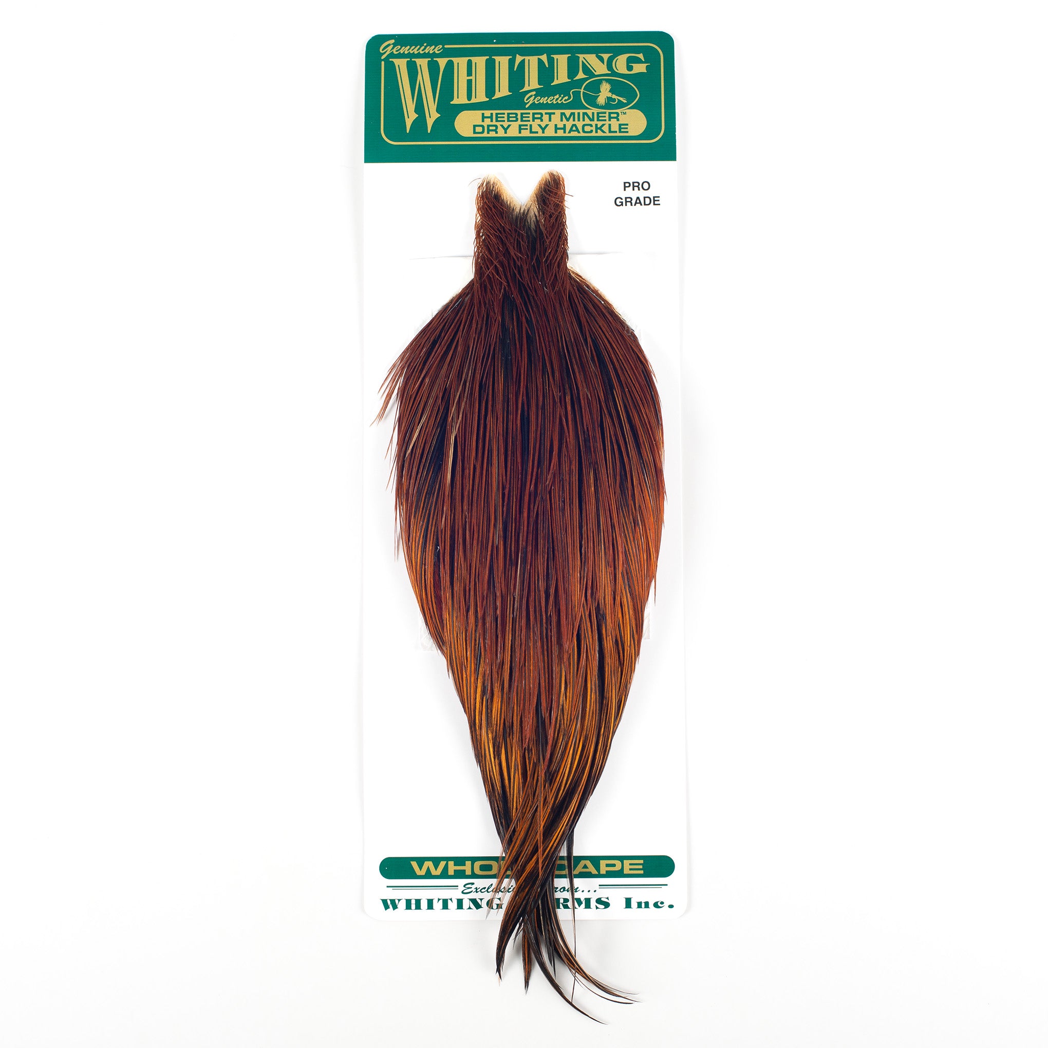 ルアー・フライ Whiting Hebert Miner Dry Fly Hackle Whiting Hebert Miner Dry Fly Cape – Schultz Outfitters