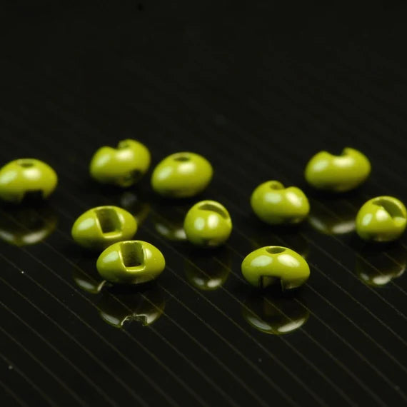 Spawn Slotted Tungsten Football Beads