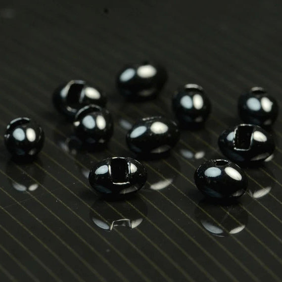 Spawn Slotted Tungsten Football Beads