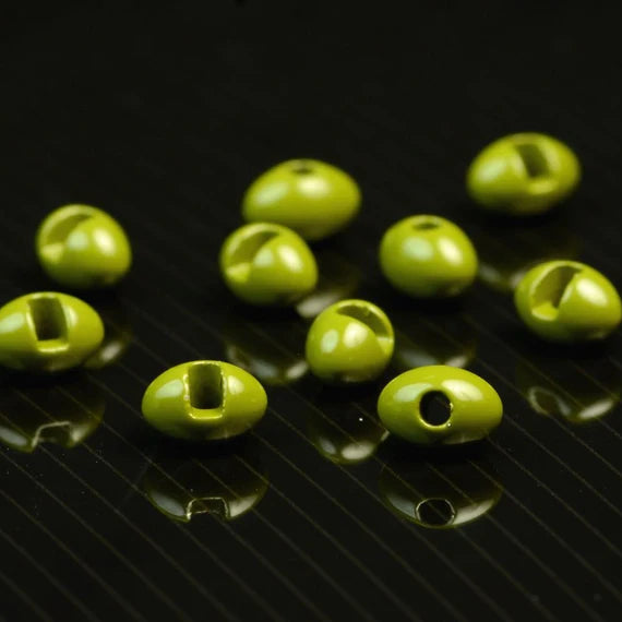 Spawn Slotted Tungsten Football Beads