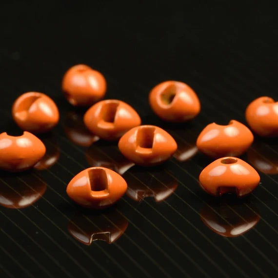 Spawn Slotted Tungsten Football Beads