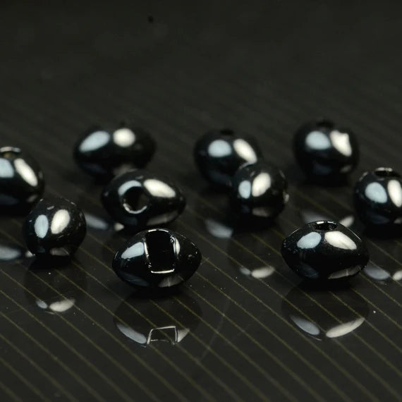 Spawn Slotted Tungsten Football Beads