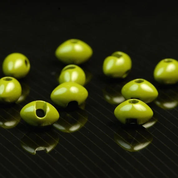 Spawn Slotted Tungsten Football Beads
